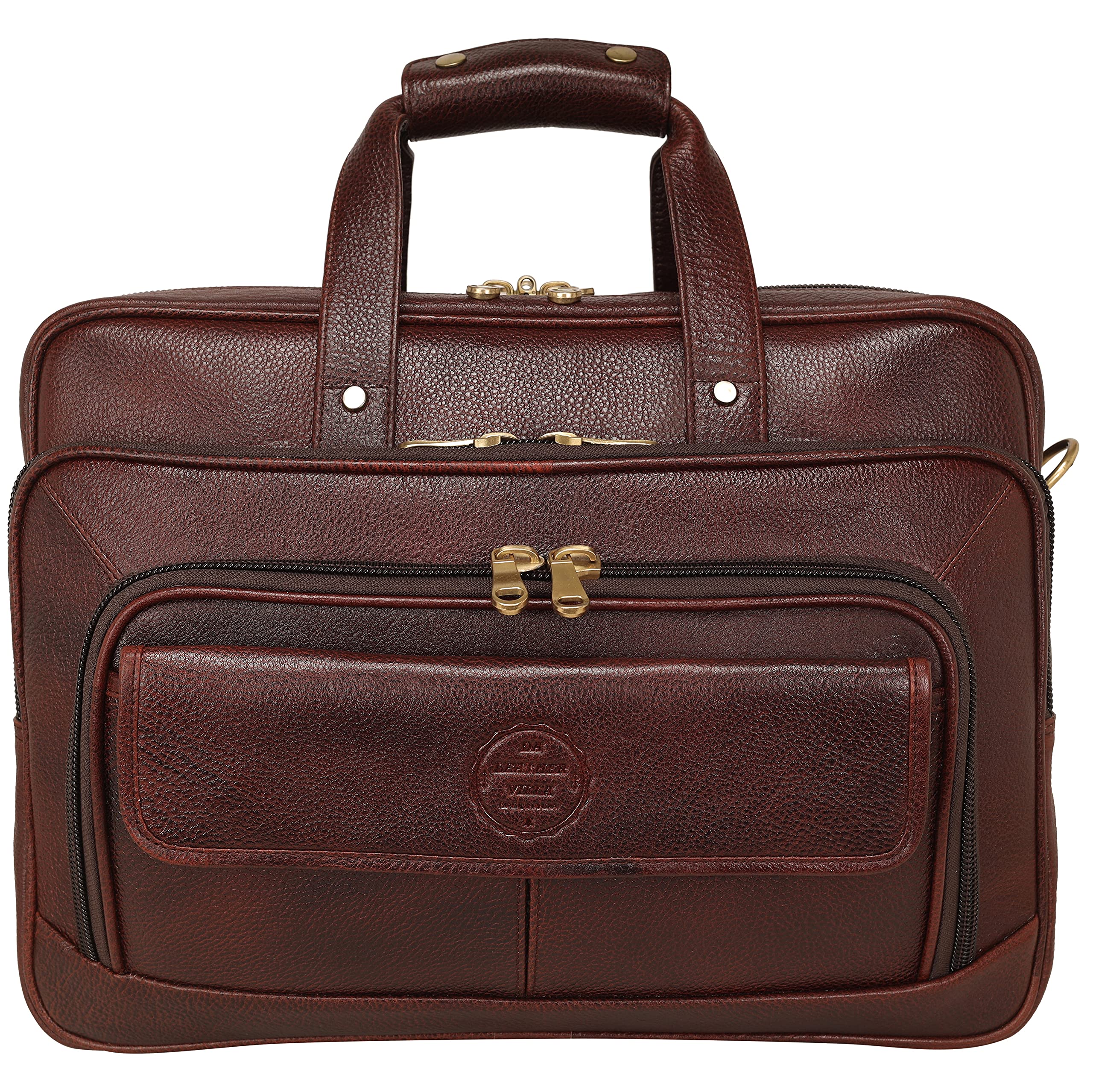 Da leather villa LV Leather laptop messenger and shoulder bags for men made in genuine leather