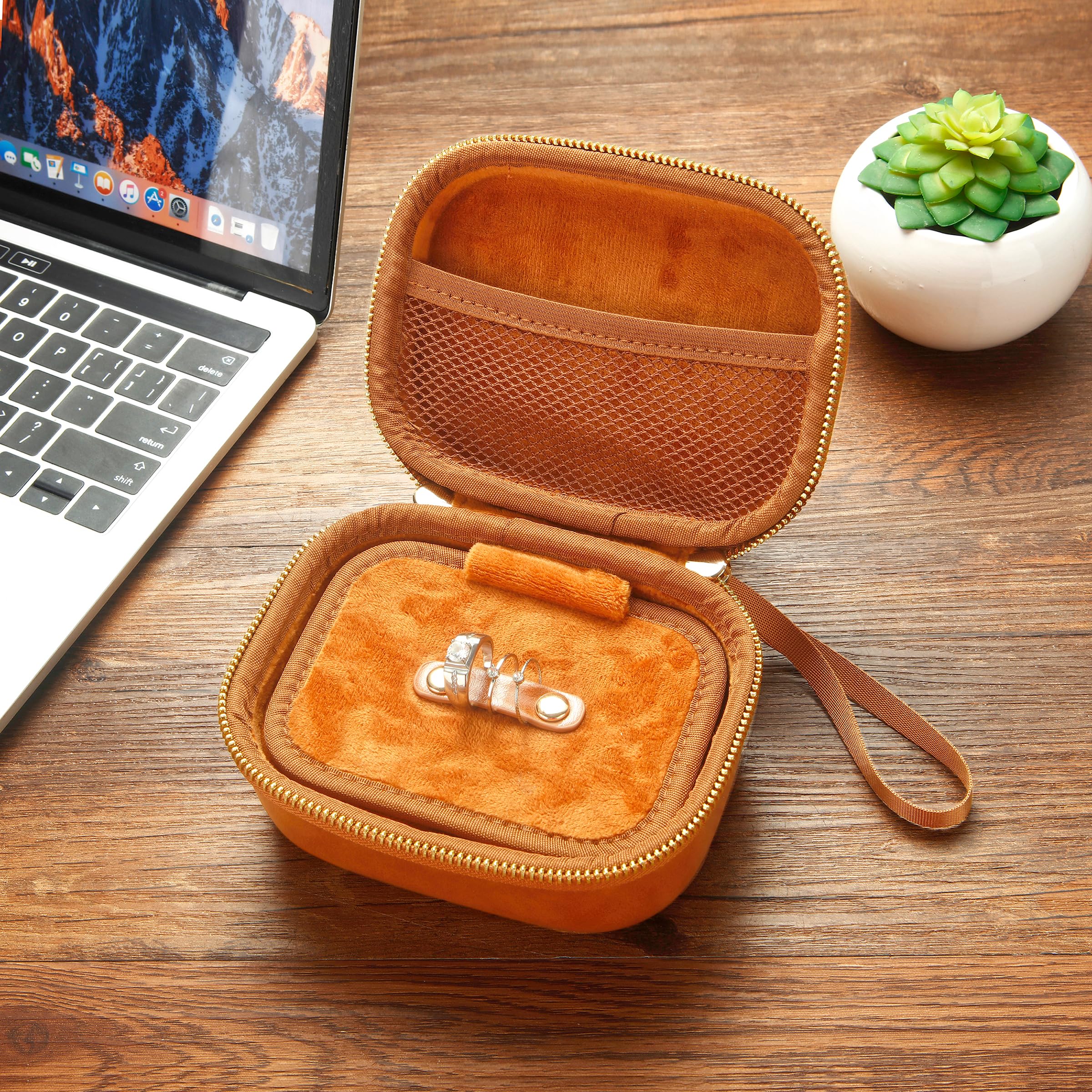 Uhrenbox, luxuriöses Lederetui für Armbanduhren und Smartwatches, Luxusuhr, TWS-Ohrhörer, Schmuckkästchen für Damen/Herren, Geschenkbox zum Geburtstag