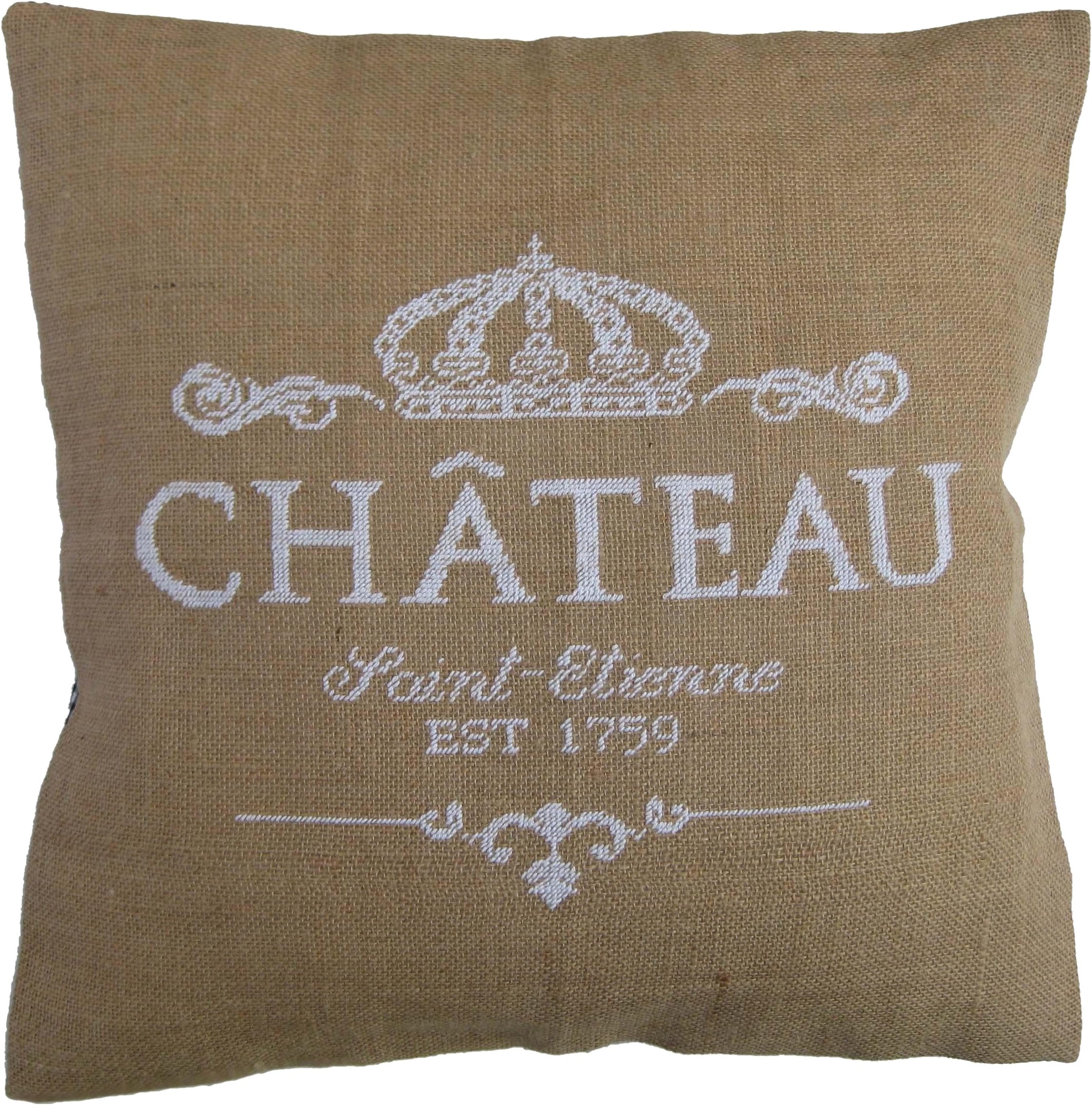 Anette Eriksson Chateau In White Premium Half Cross Stitch Cushion Kit
