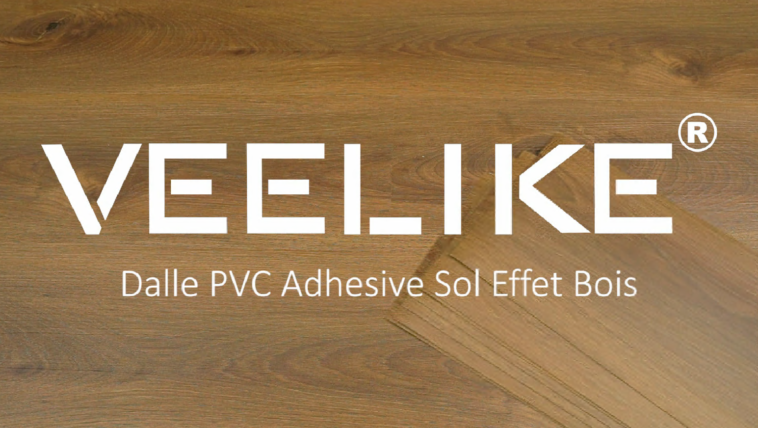 VEELIKE Dalle Adhesive Sol Effet Bois Gris Sol PVC Adhesif Imitation