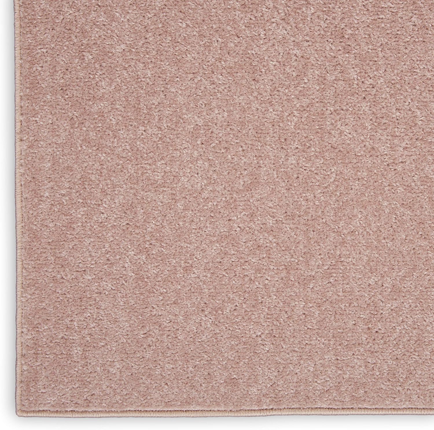 Pink Synthetic Reversible Runner Rug 2'2" x 7'6"