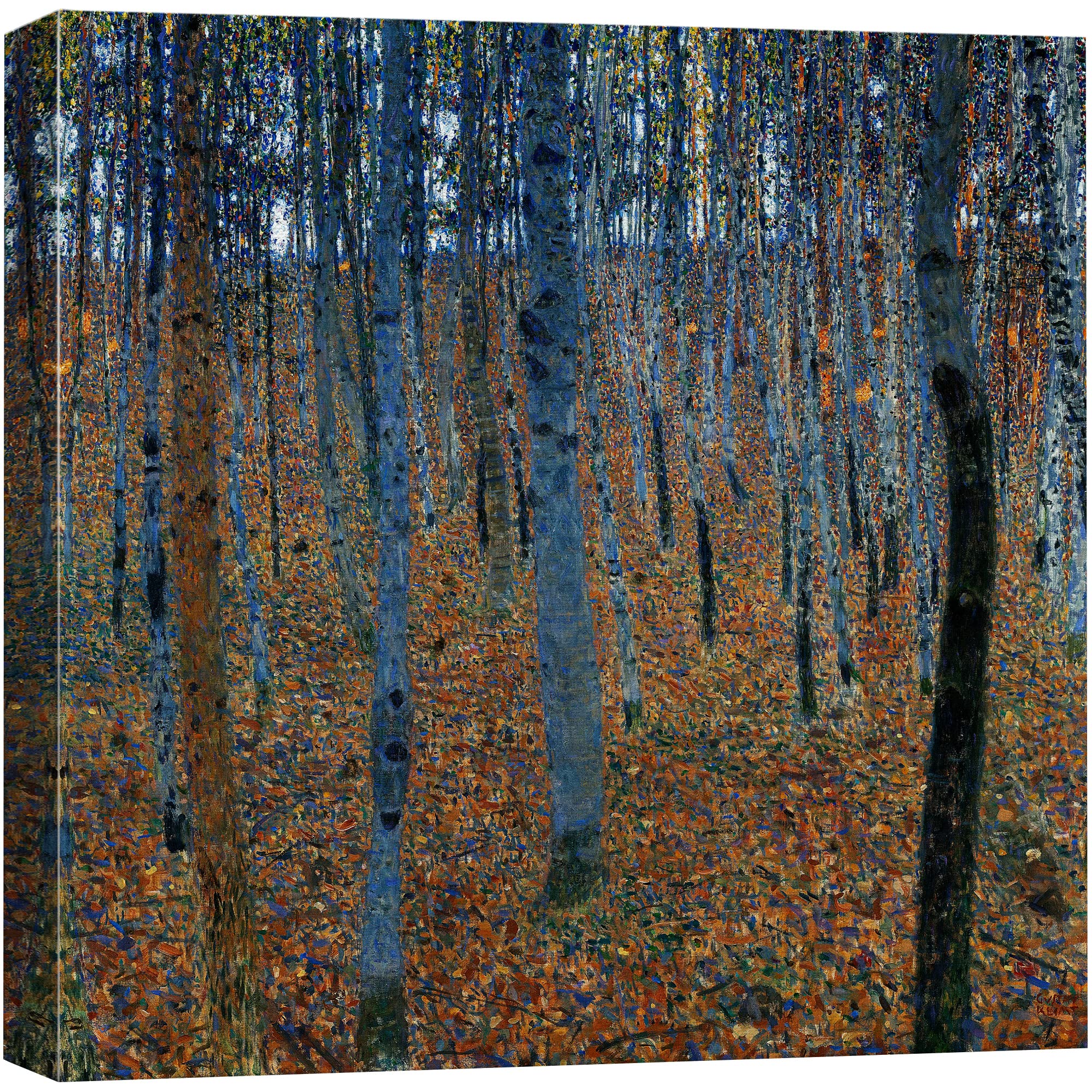 wall26 Canvas Print Wall Art Beech Grove by Gustav Klimt Historic Cultural Illustrations Fine Art Traditional Scenic Dramatic