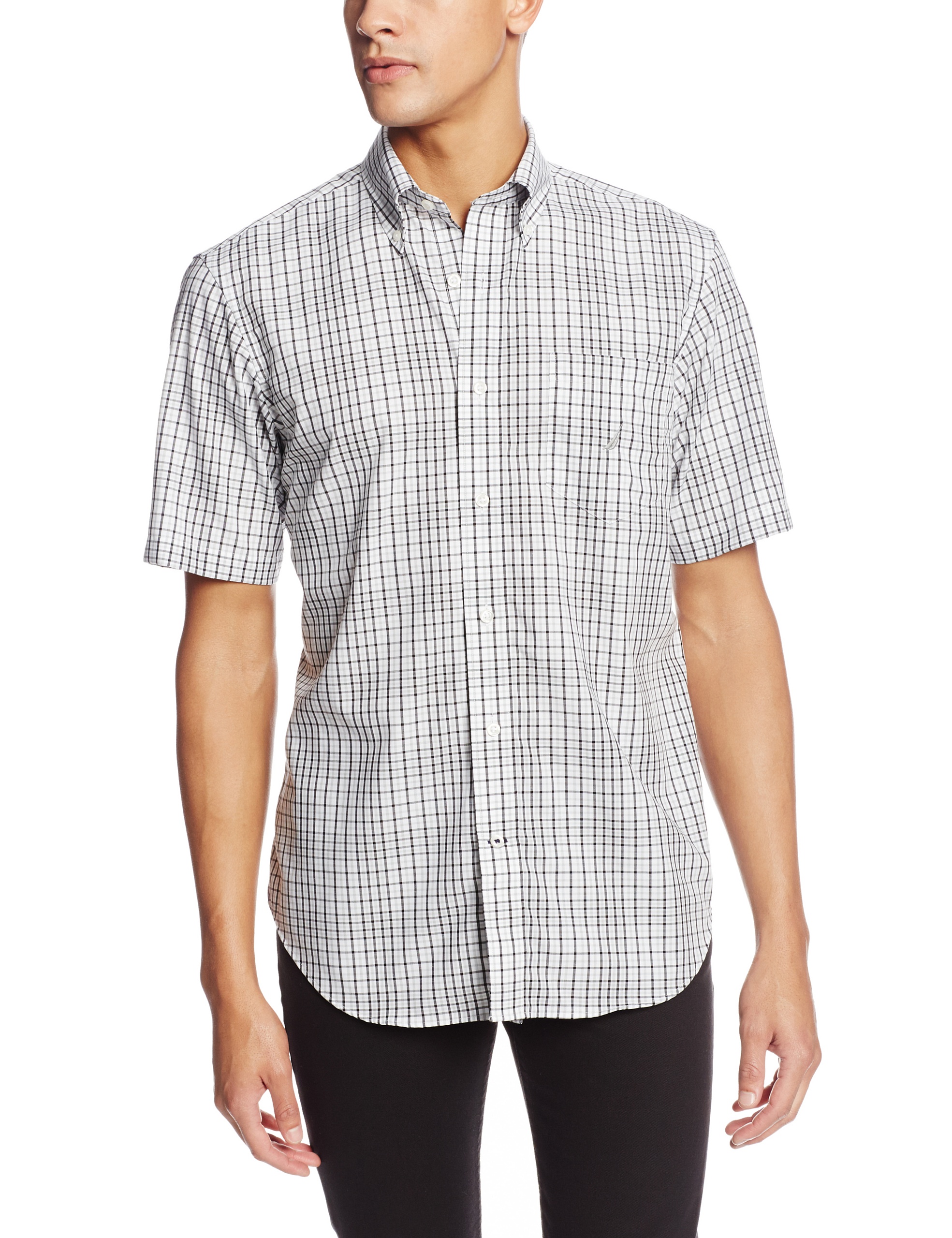 Nautica Men's Medium Plaid Shirt