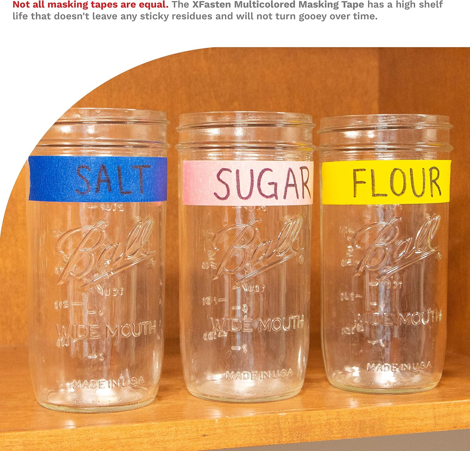 Black Friday - 50% OFF XFasten Multi Colored Painters Masking Tape Kids Craft Set, 1-Inch x 30 Yards, 6 Pack, Multicolor Masking Labelling Moving Tape Bulk for Boxes, Artists, Watercolor and Paint Get Discount Offer XFasten Multi Colored Painters Masking Tape Kids Craft Set, 1-Inch x 30 Yards, 6 Pack, Multicolor Masking Labelling Moving Tape Bulk for Boxes, Artists, Watercolor and Paint