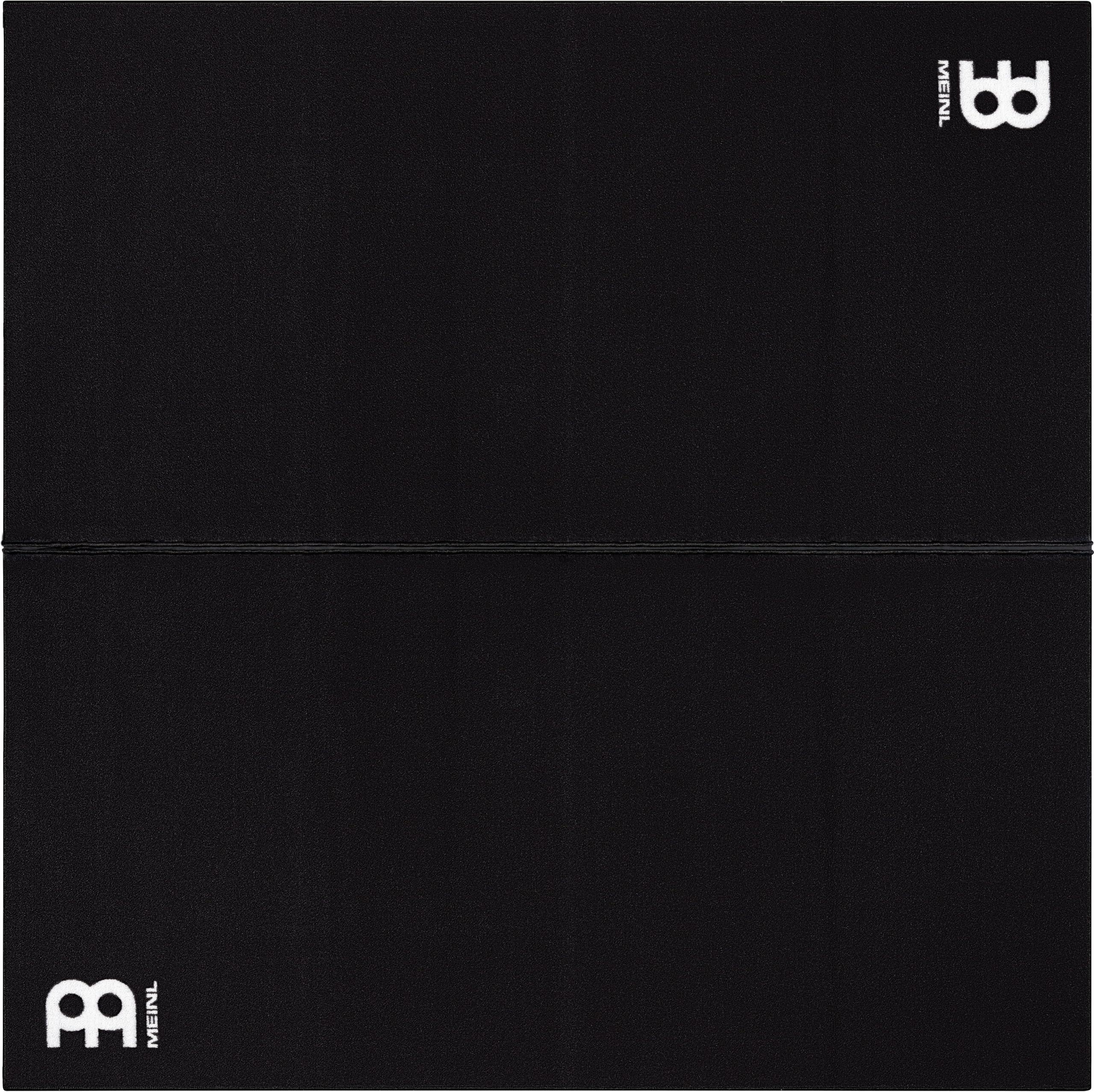 Meinl Cymbals Drum Rug Large – 2,00 x 2,00 m Schlagzeugteppich für Große Setups – Anti-Rutsch Unterseite – Drumset Zubehör, Schwarz (MDRL)