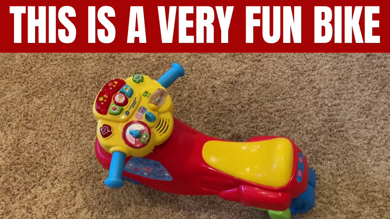 Year Old VTech In Learn Zoom Motor Bike Vtech Bike For Toddlers