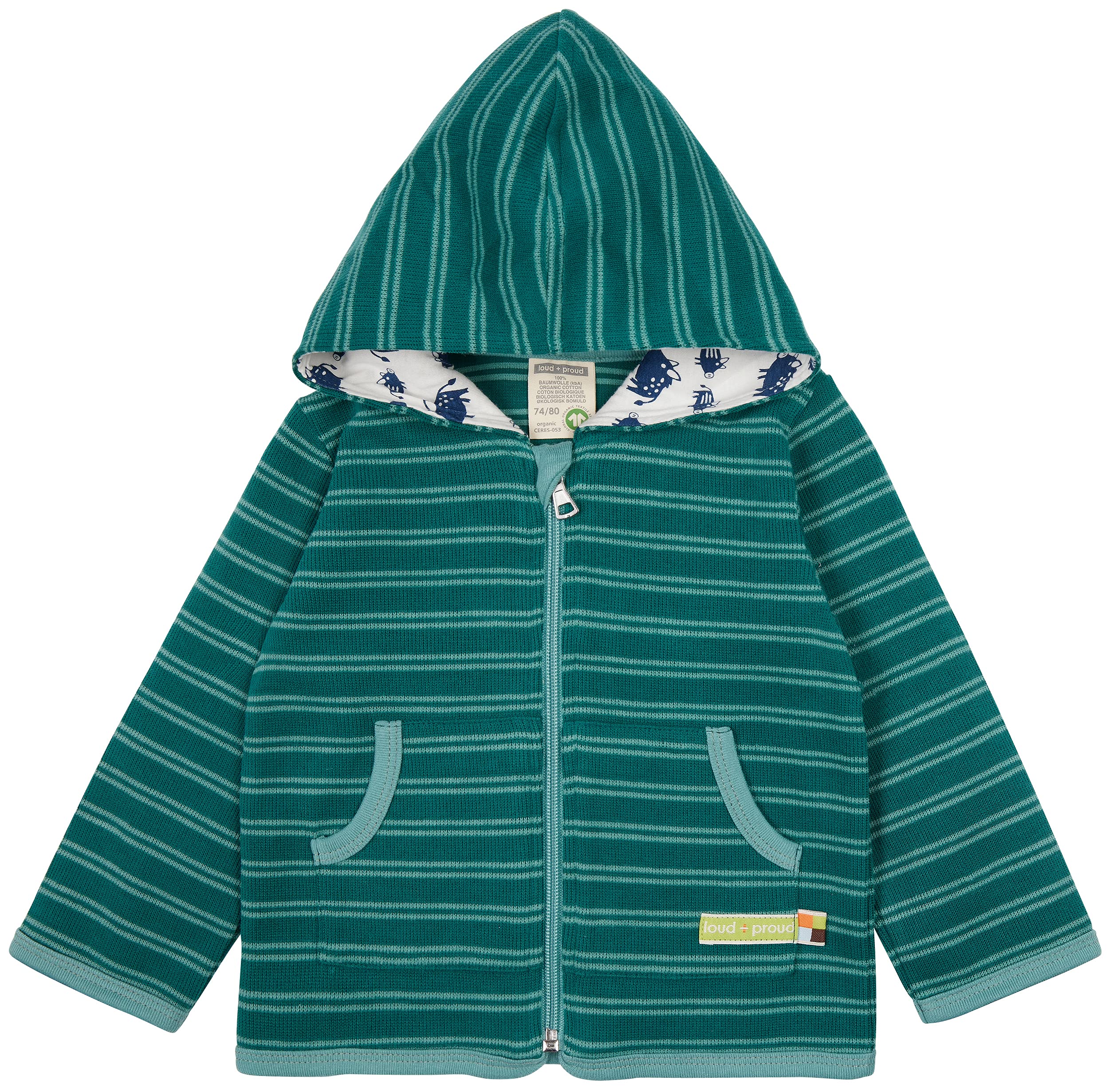 Unisex Baby Jacke Ringel, Gots Zertifiziert Jacket