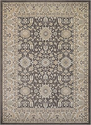 Amazon Com Safavieh Vintage Collection Vtg442h Transitional Oriental Dark Grey And Light Grey Distressed Area Rug 4 X 5 7 Furniture Decor