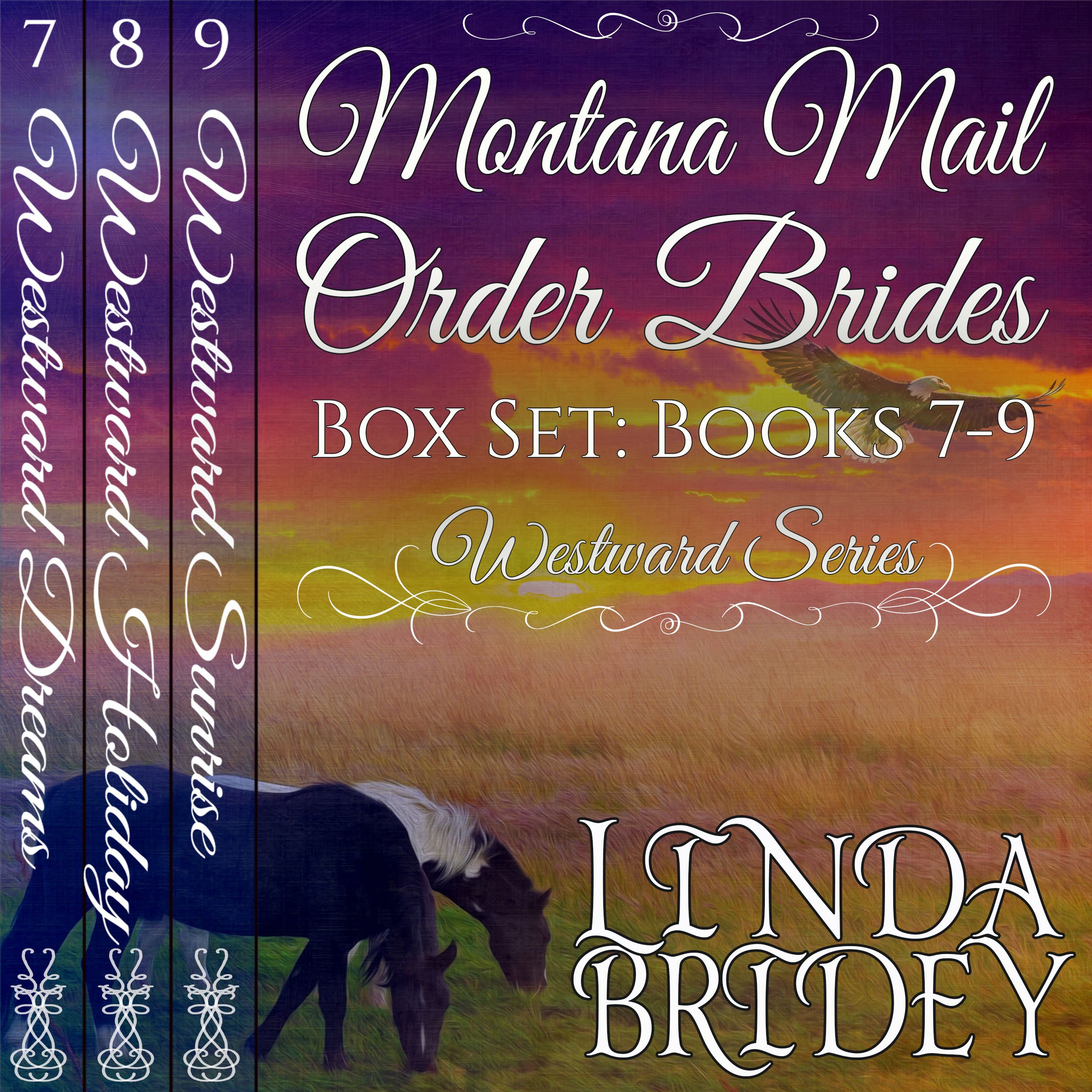 Cover art for Westward Series Box Set, Books 7 - 9