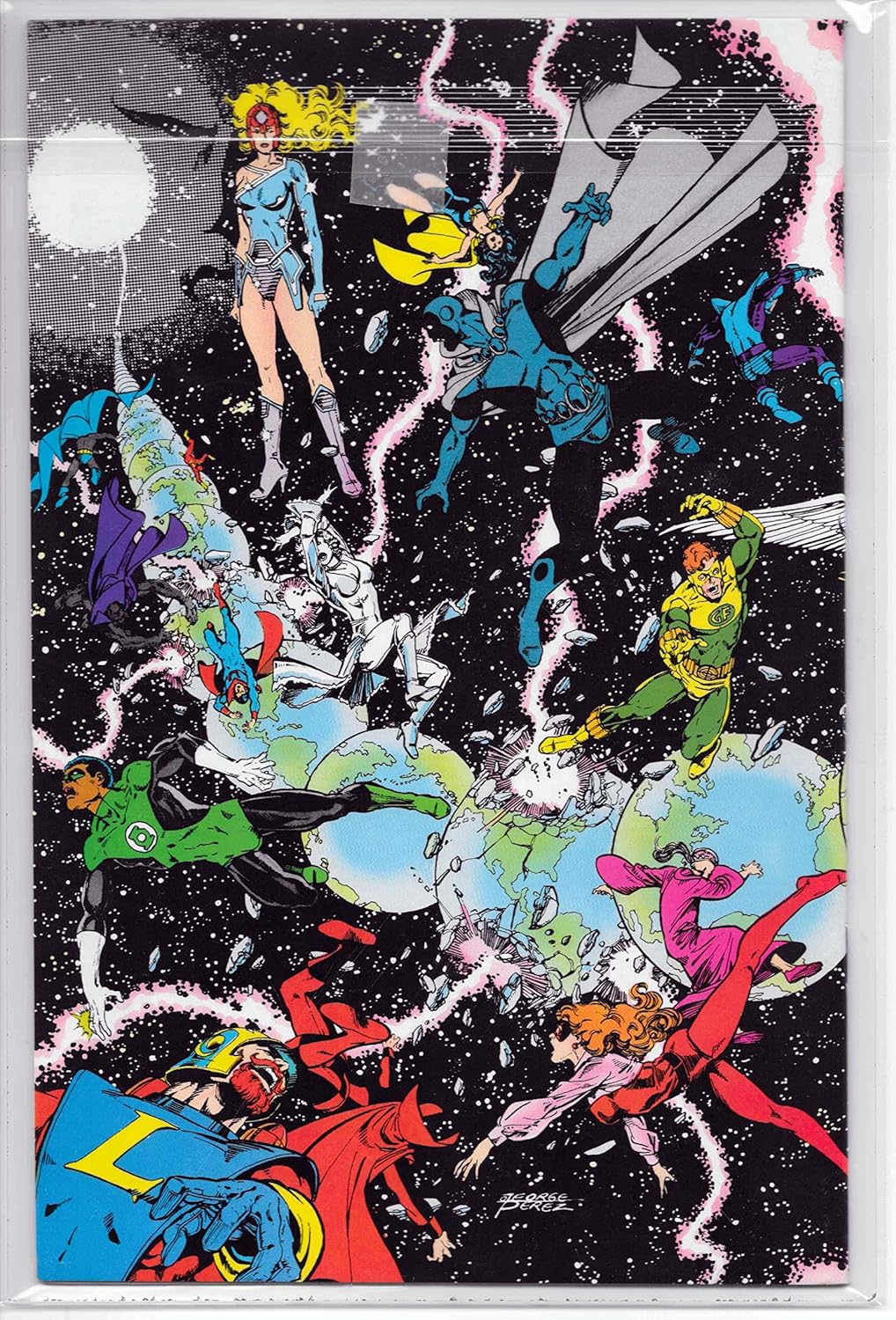 Crystal Clear Comic Book Backing Board and Mylar Bag Combo 10 Pack (Golden Combo)