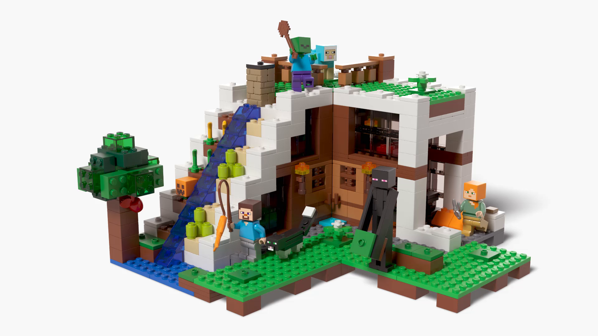 LEGO Minecraft 21134 - Unterschlupf im Wasserfall – Bild 7