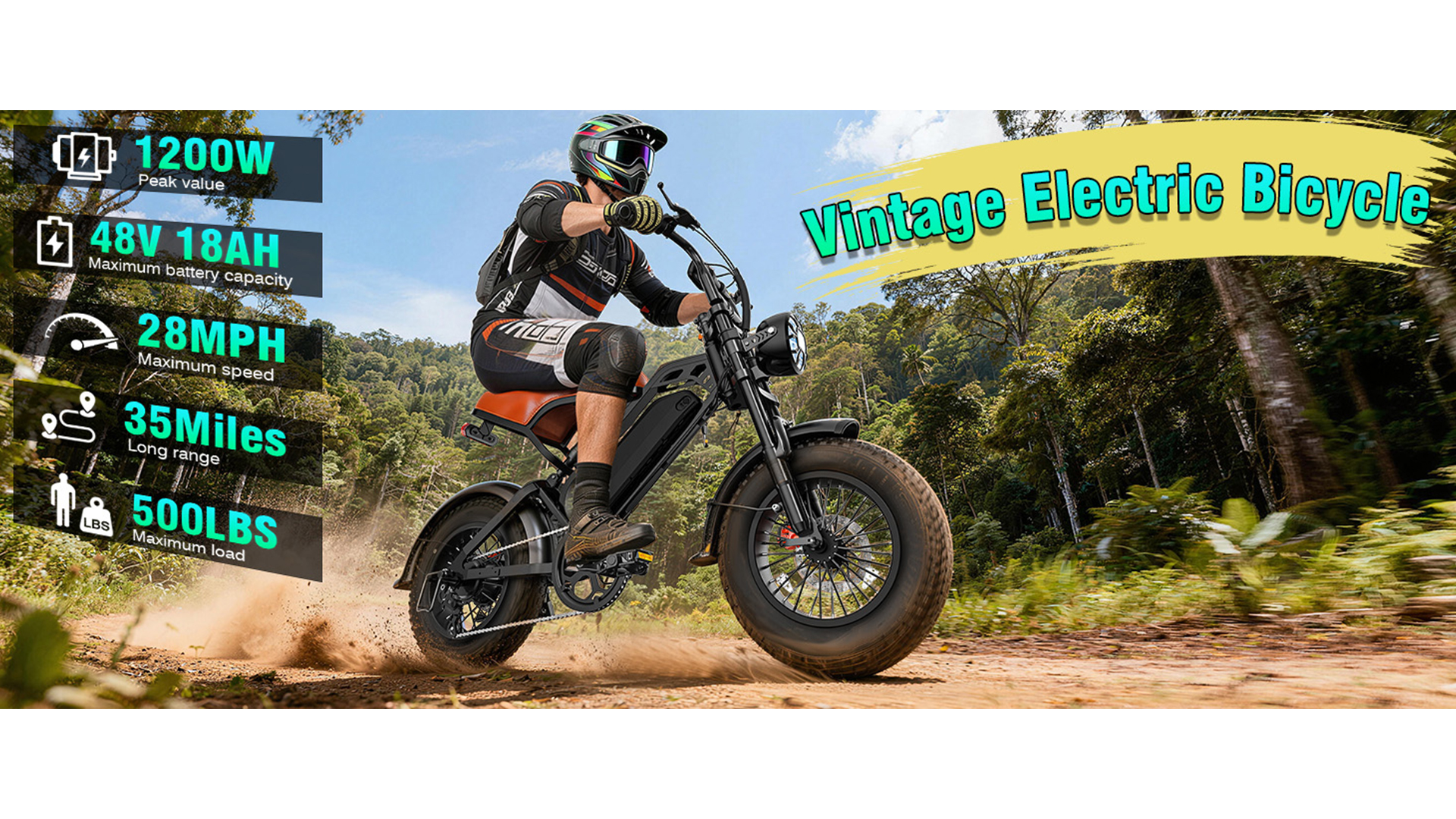 Watch Electric Mountain Bicycles for All-Terrain on Amazon Live