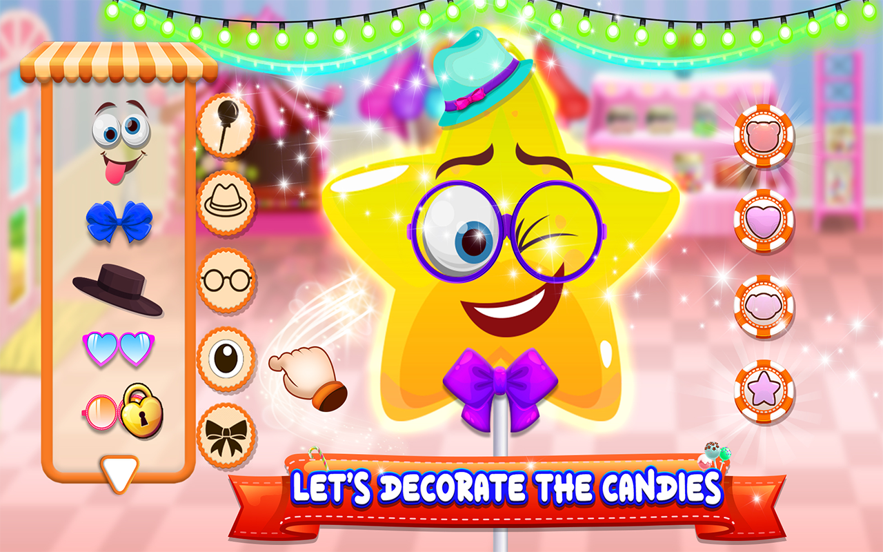 Candy Lollipop Sweet Taste Factory Games App on Amazon Appstore