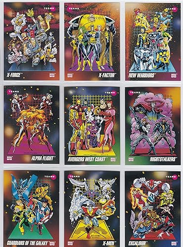 Miniatura 5 de 1992 Marvel Universe Series III Juego de 200 cartas NMM Spider-Man, X-Men