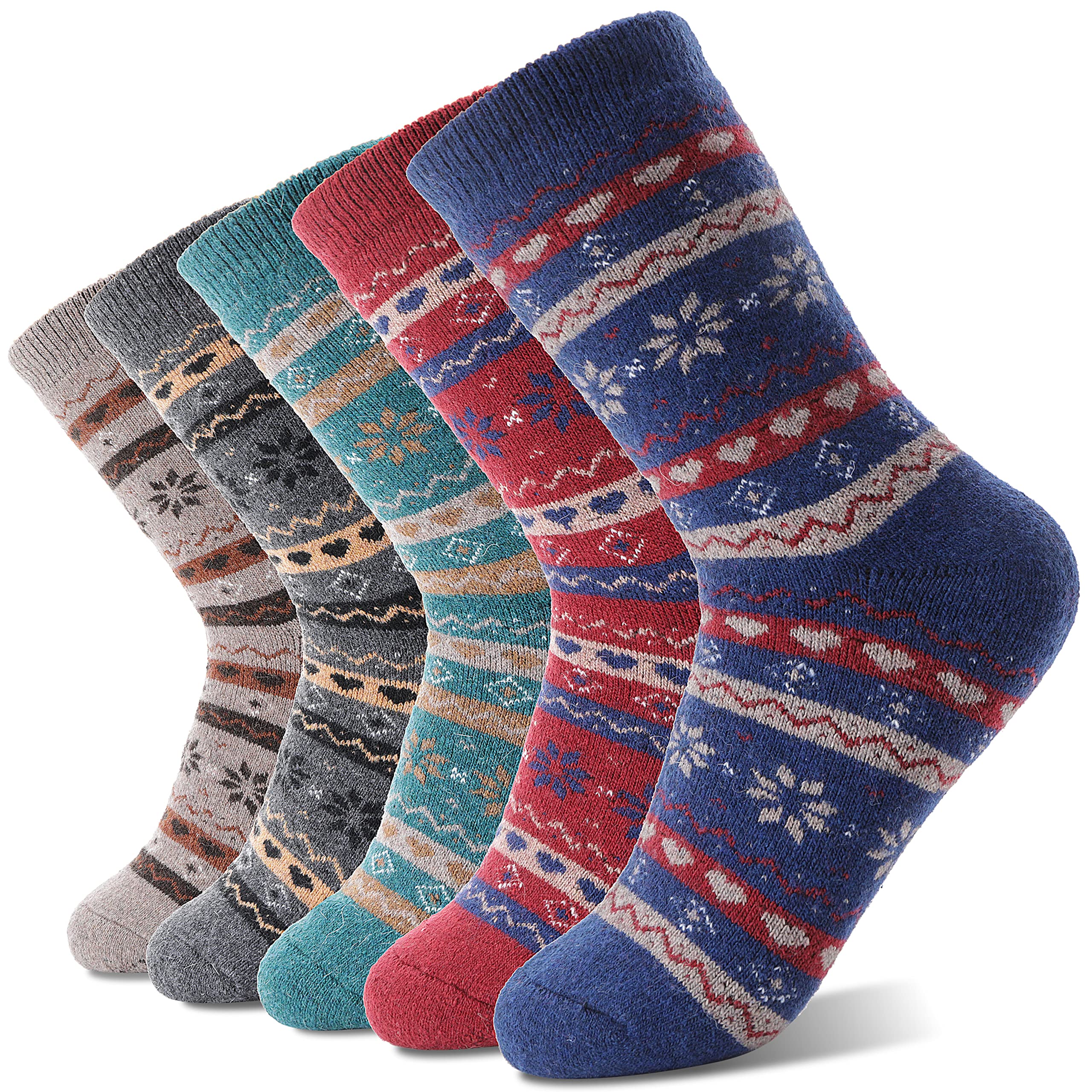 Sandsuced Merino Wollsocken 3er-Pack - Superweiche Thermosocken Für Damen & Herren | Ideal Für Kalte Tage & Outdoor-Aktivitäten