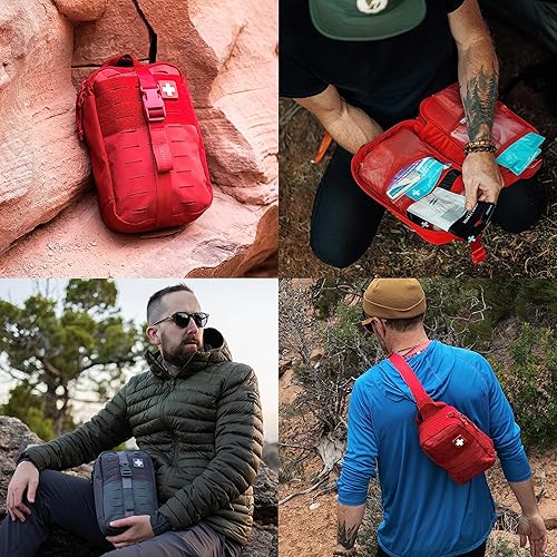 Miniatura 5 de MY MEDIC MyFAK - Kit de primeros auxilios Ifak estándar  132 artículos médicos y traumatismos que salvan vidas  Kit de supervivencia elegible para