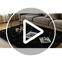 Red Rugs for Bedroom 5x7 ft - Ultra Soft Faux Fur Area Rug - Plush Non-Slip Shaggy Carpet for Living Room, Cozy Fluffy Rug for Kids Boys Girls Dorm Nursery Room, High Pile Floor Carpet