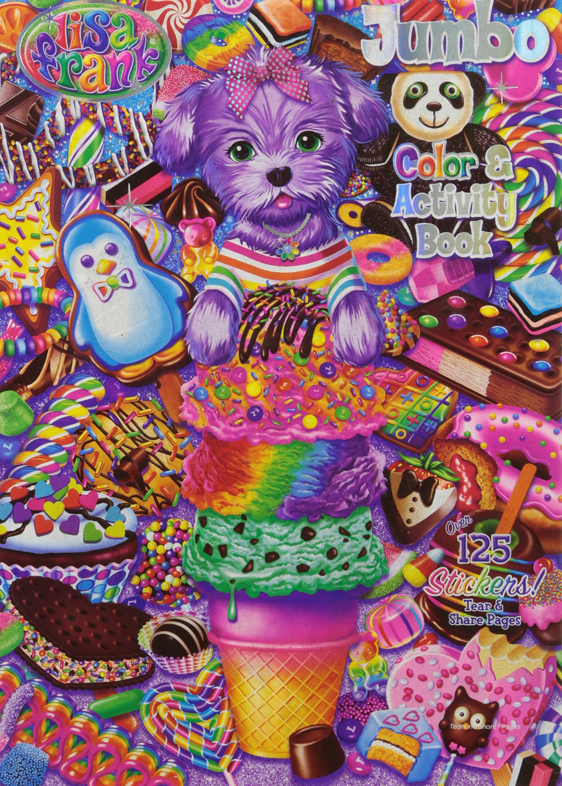 Lisa Frank Jumbo C&a Book