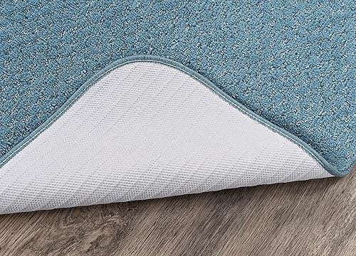 Miniatura 10 de Garland Rug Cabernet - Alfombra de baño, juego de 3 piezas, lino