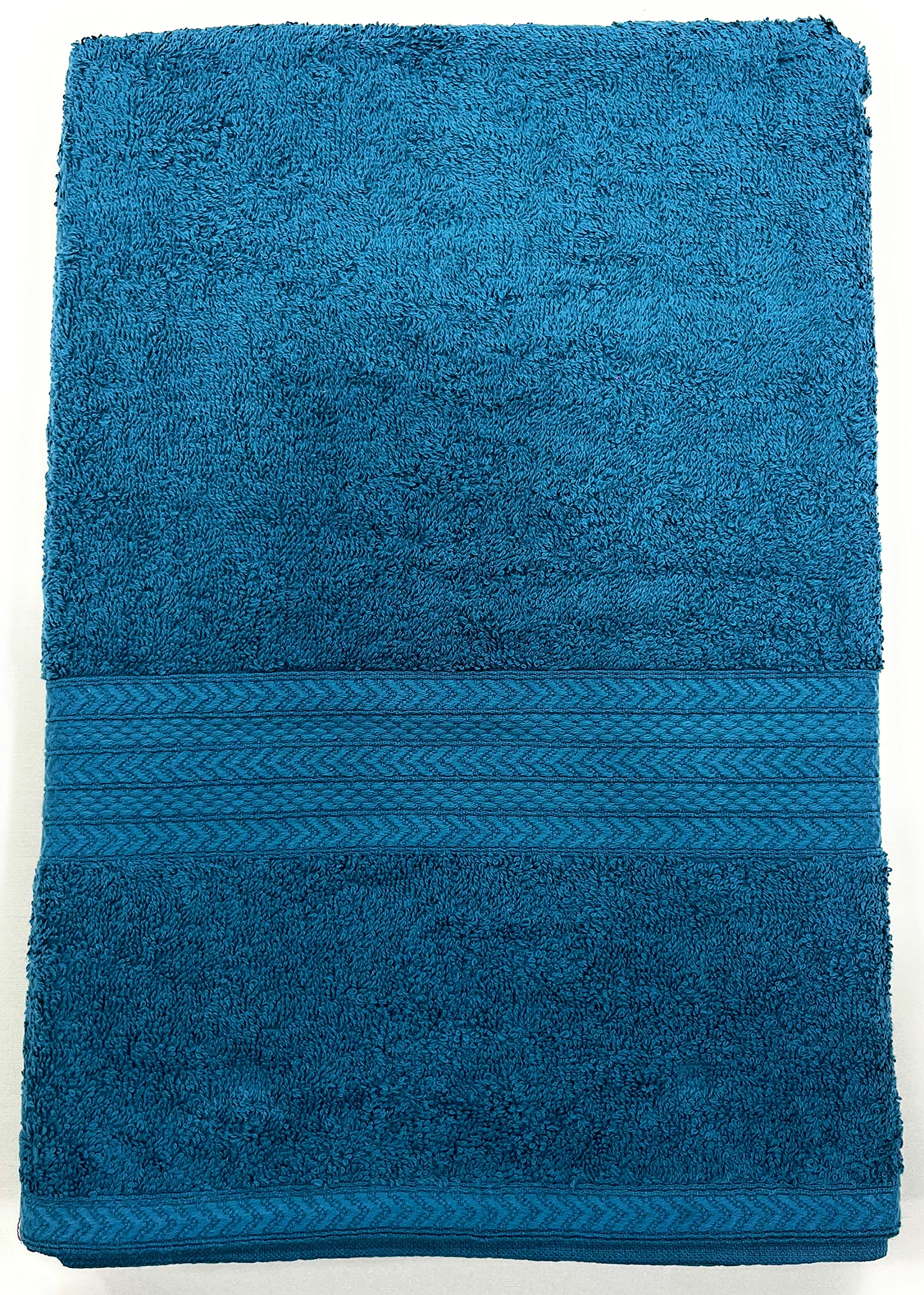 Bombay DyeingTulip 100% Cotton Soft Bath Towel 450 GSM - Large Size (Aqua Blue)