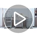 Commercial Bakery Cooling Rack Trolley