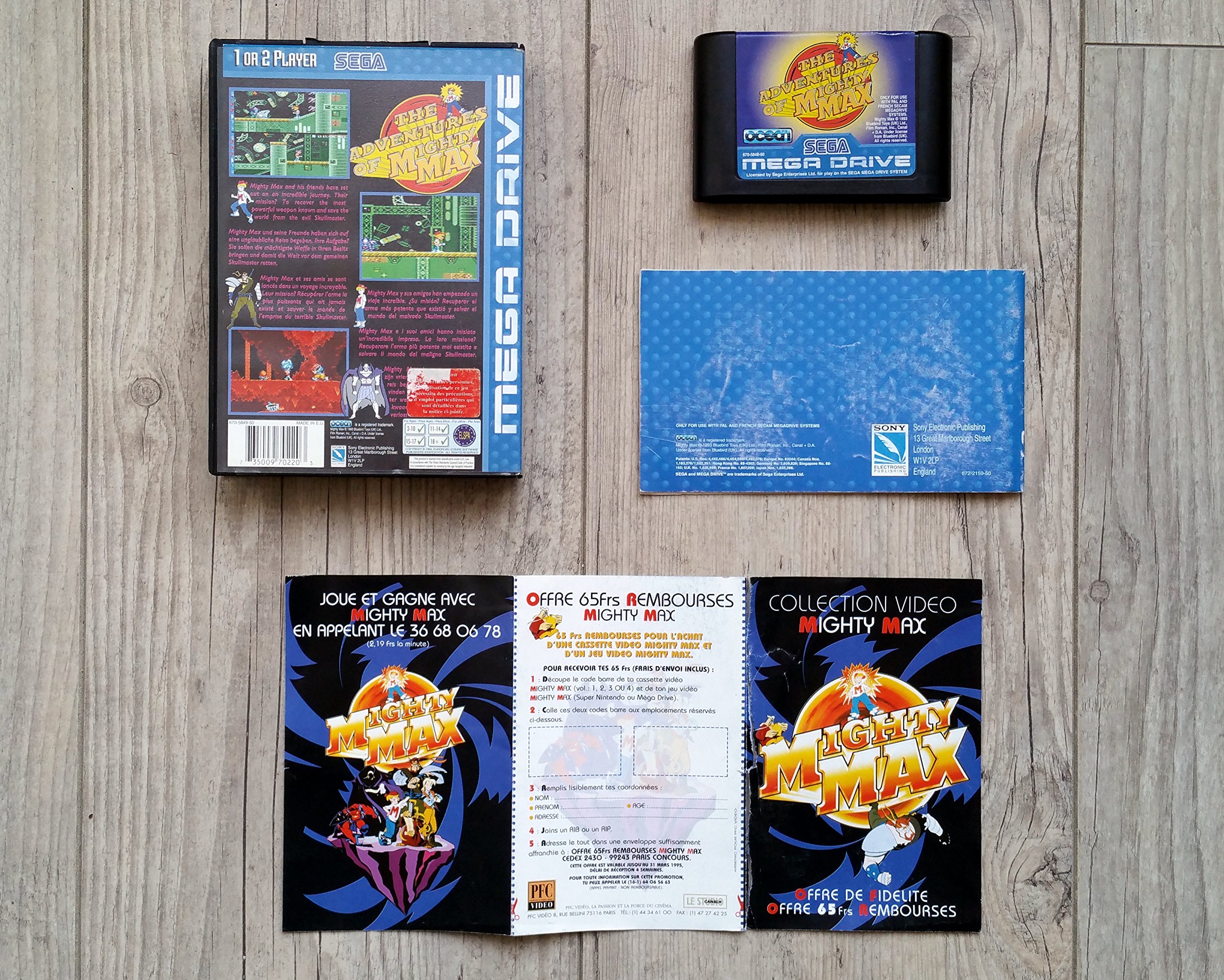 The Adventures of Mighty Max (Mega Drive) [Sega Megadrive]