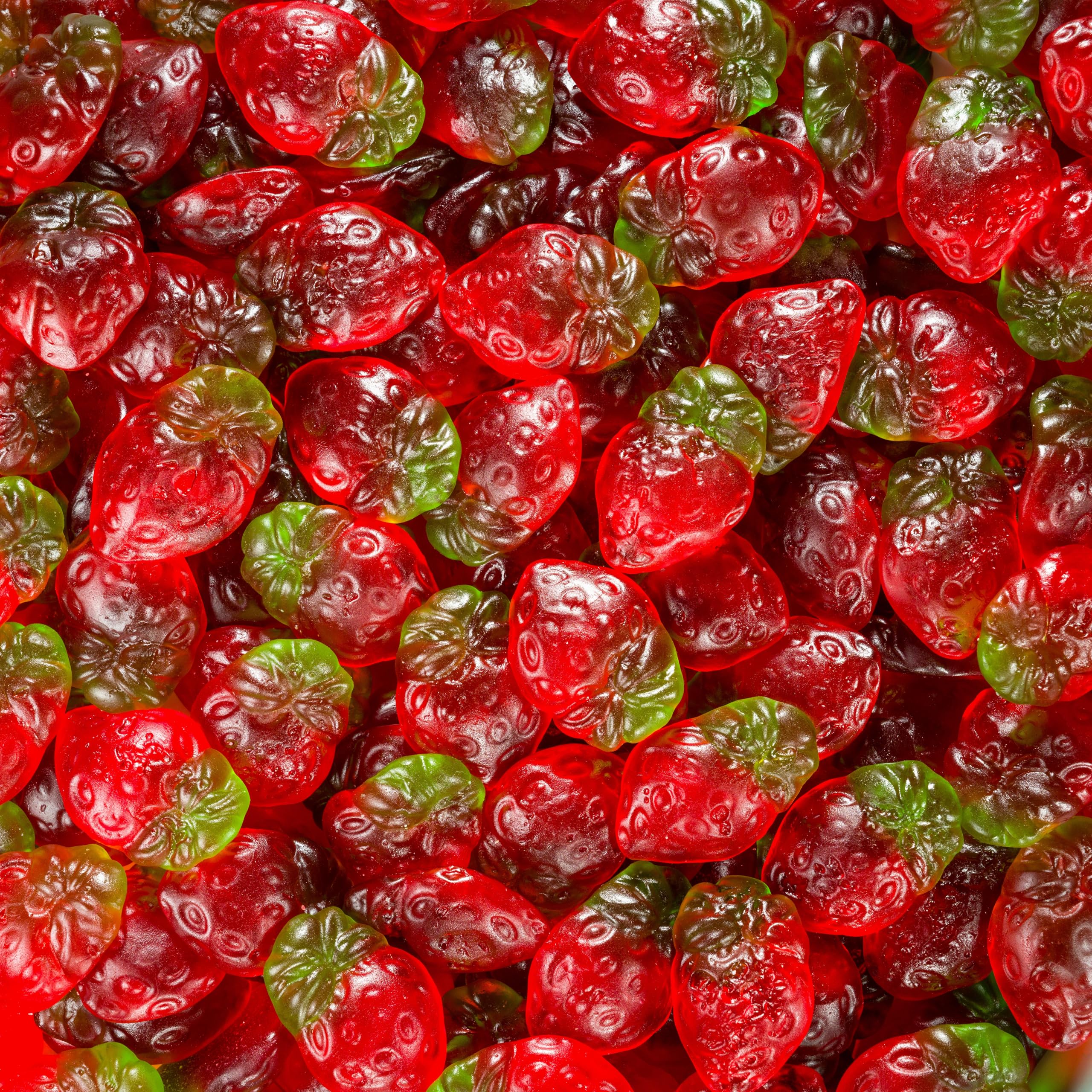 Smarty Stop Gummy Collections (Strawberries, 2 Pound (Pack of 1))