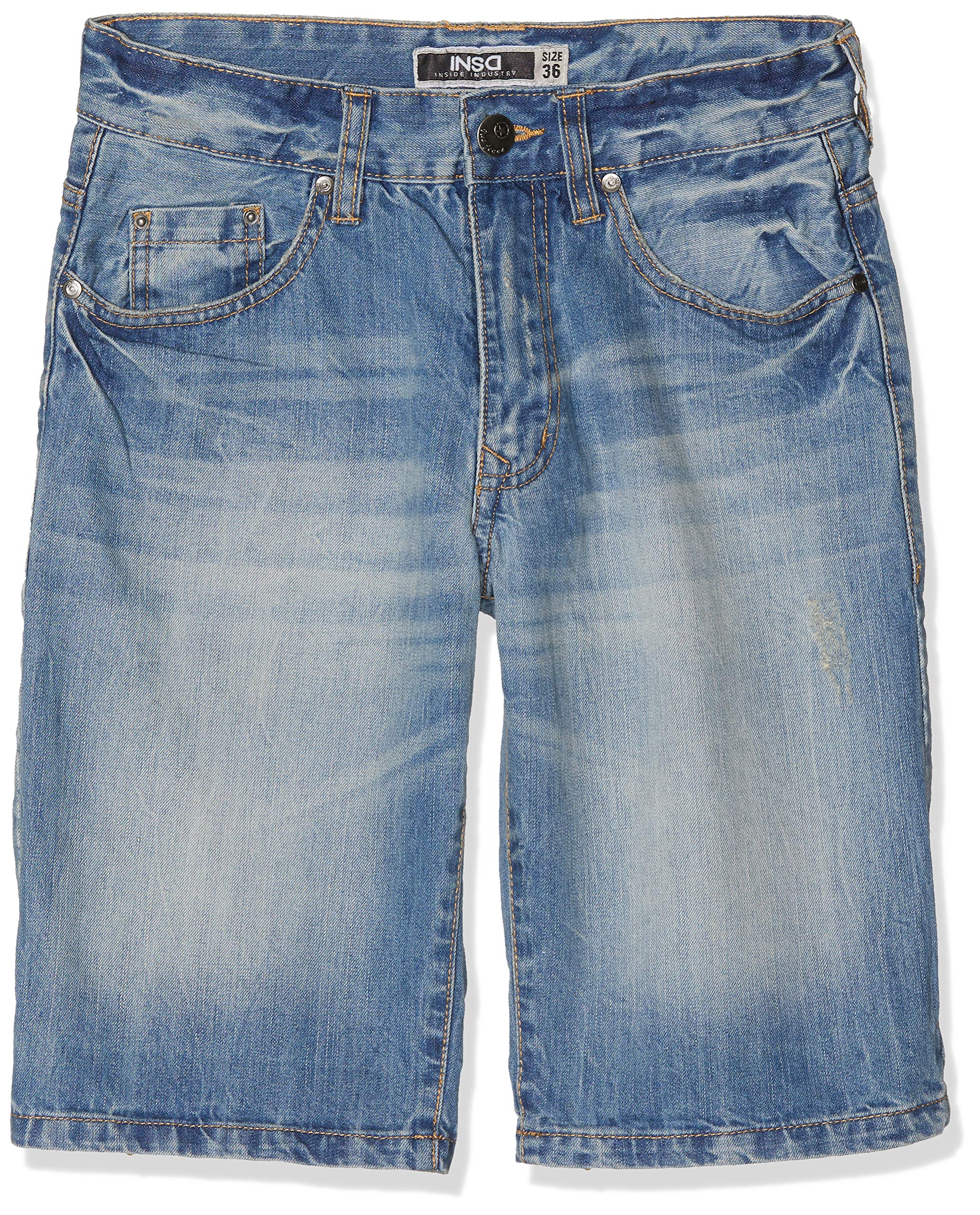 Inside, Pantaloncini Uomo, Blu, (Taglia Produttore: W36) - 4