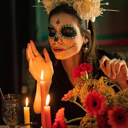 Miniatura 6 de Velas cónicas blancas de 6 pulgadas (paquete de 5)  Velas blancas de emergencia, velas de palo para Wicca, Santeria, bautismo y rituales energizados