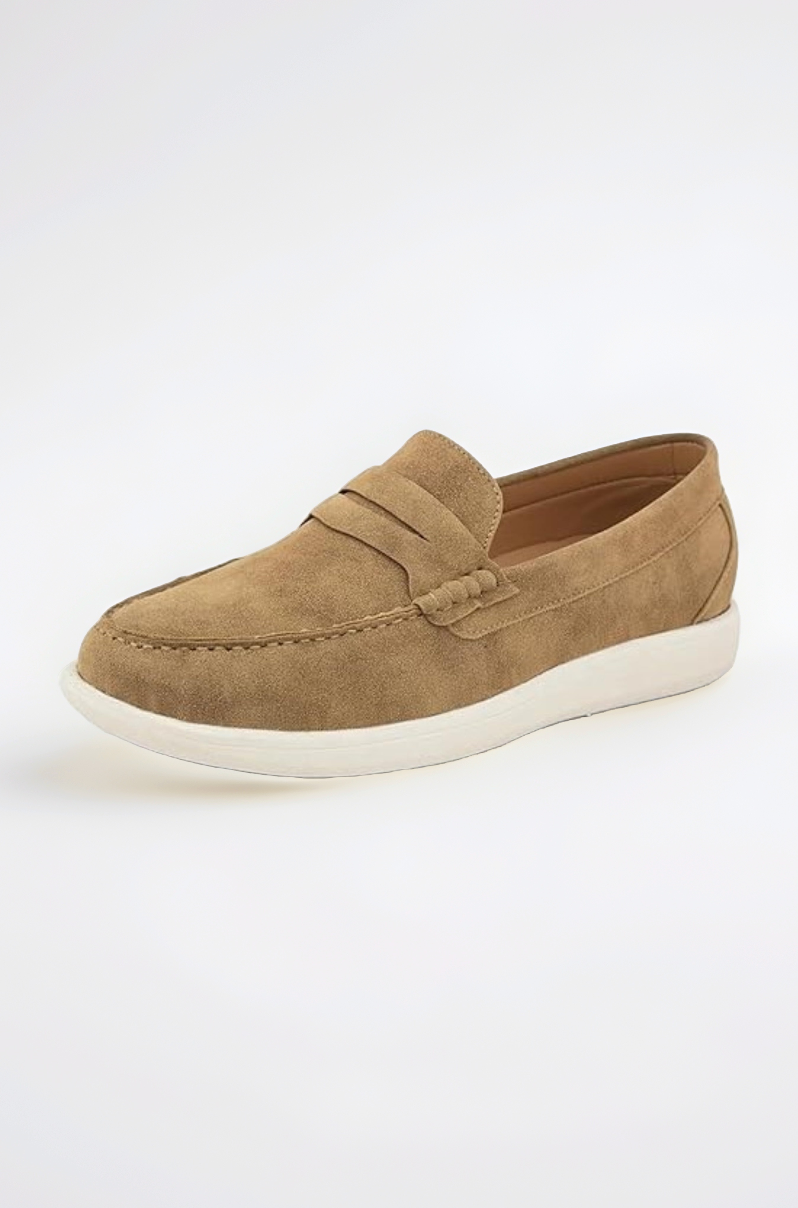 Suede Loafers for Men | Casual Loafer Shoes | Cushioned Penny Loafers