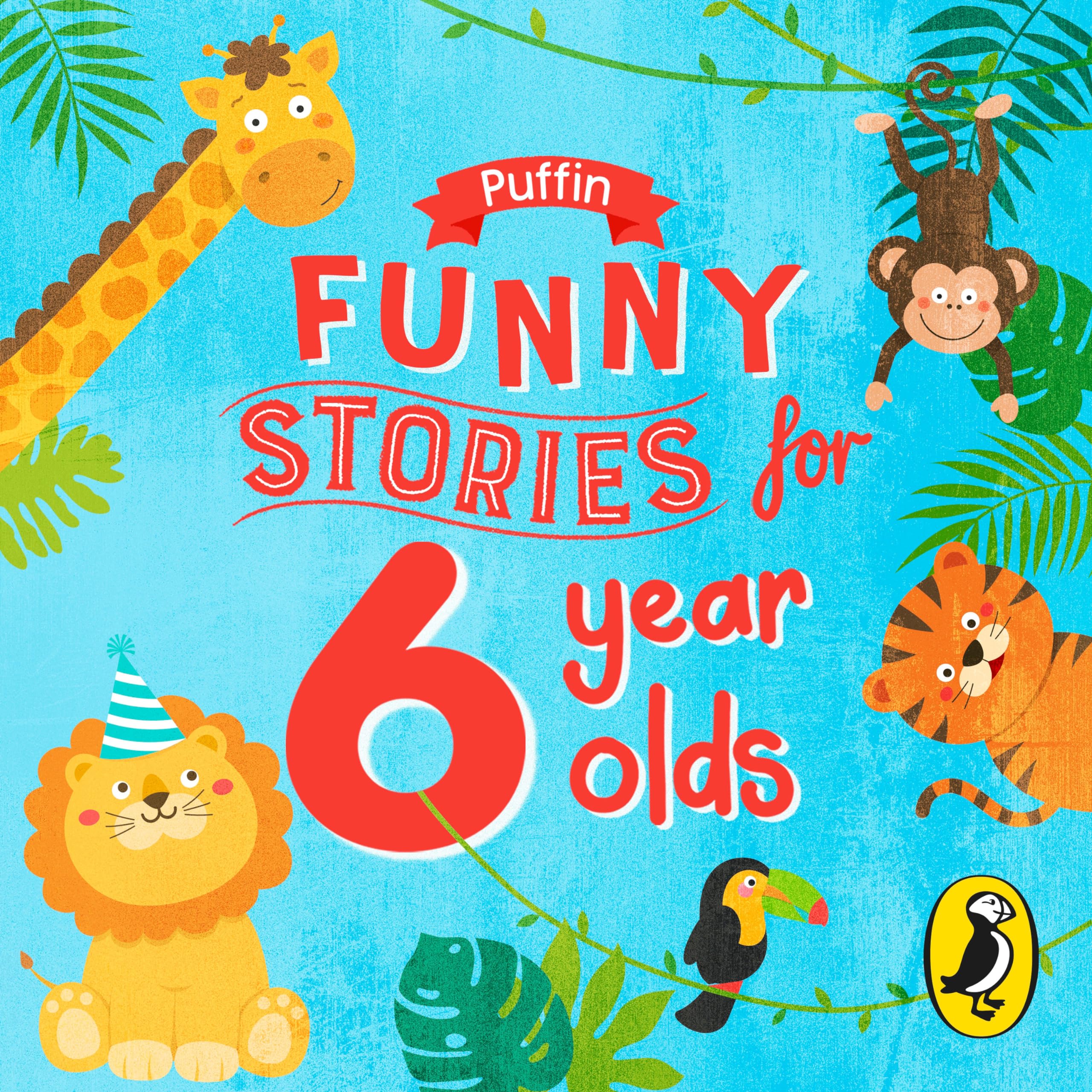 Penguin Unisex Kids Multicolor Puffin Funny Stories For 6 Year Olds Cd-Rom Book