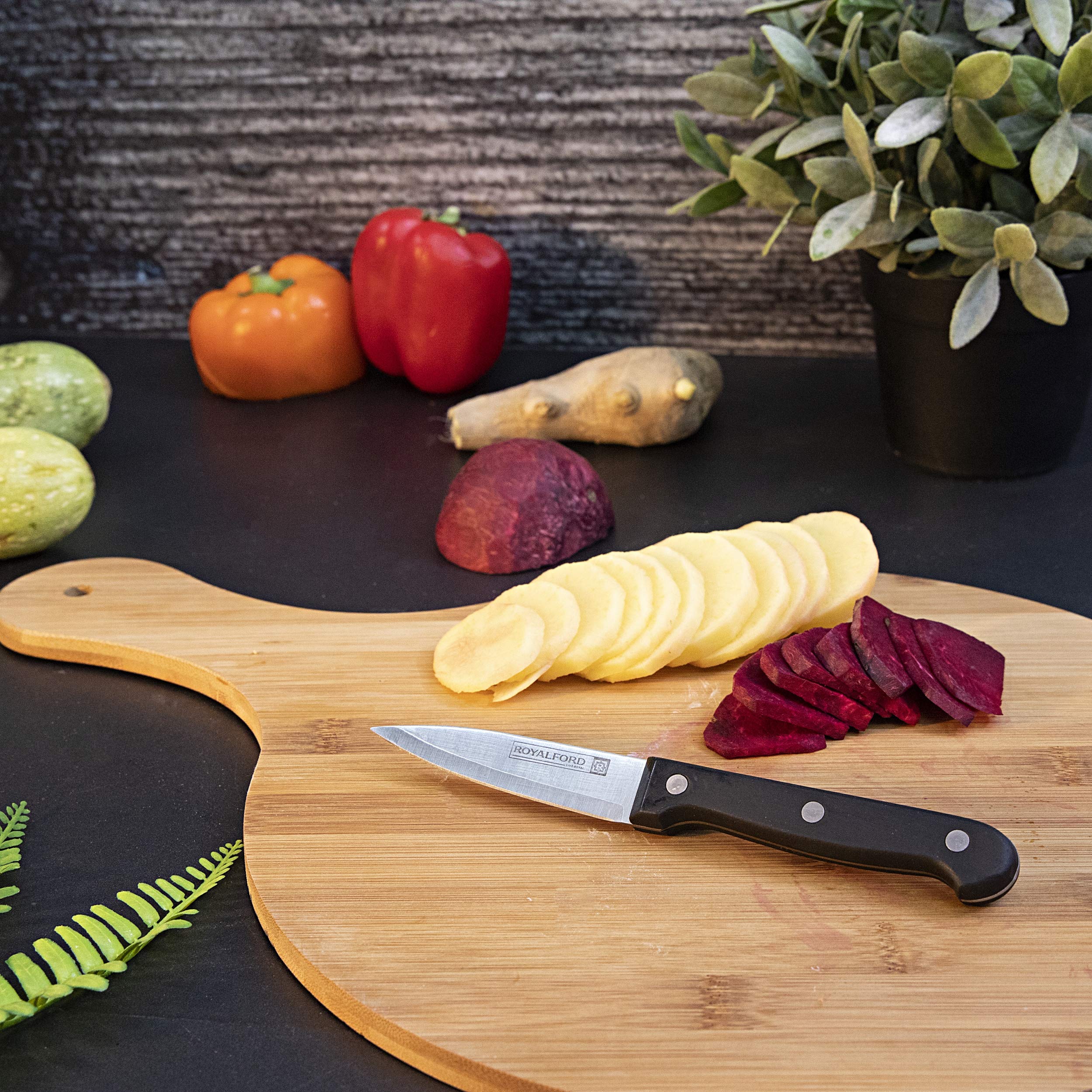 Melamine Boat Tray, Beige, 30.9 x 21.4 x 1.5 cm, RF7809