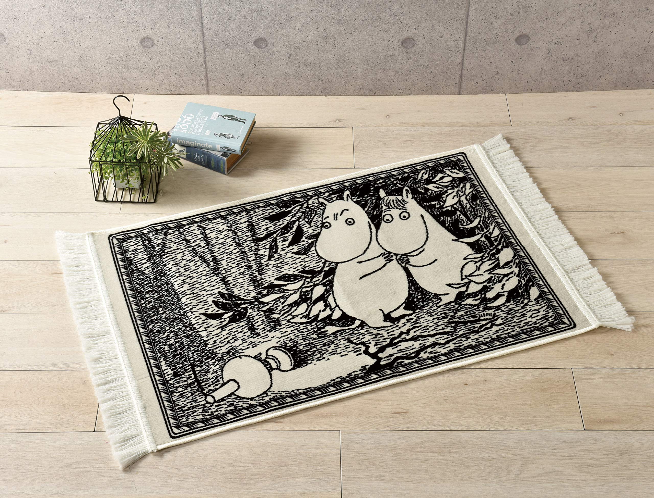 |丸眞 玄関マット Moomin ムーミン H60×W100cm 思わぬ出来事