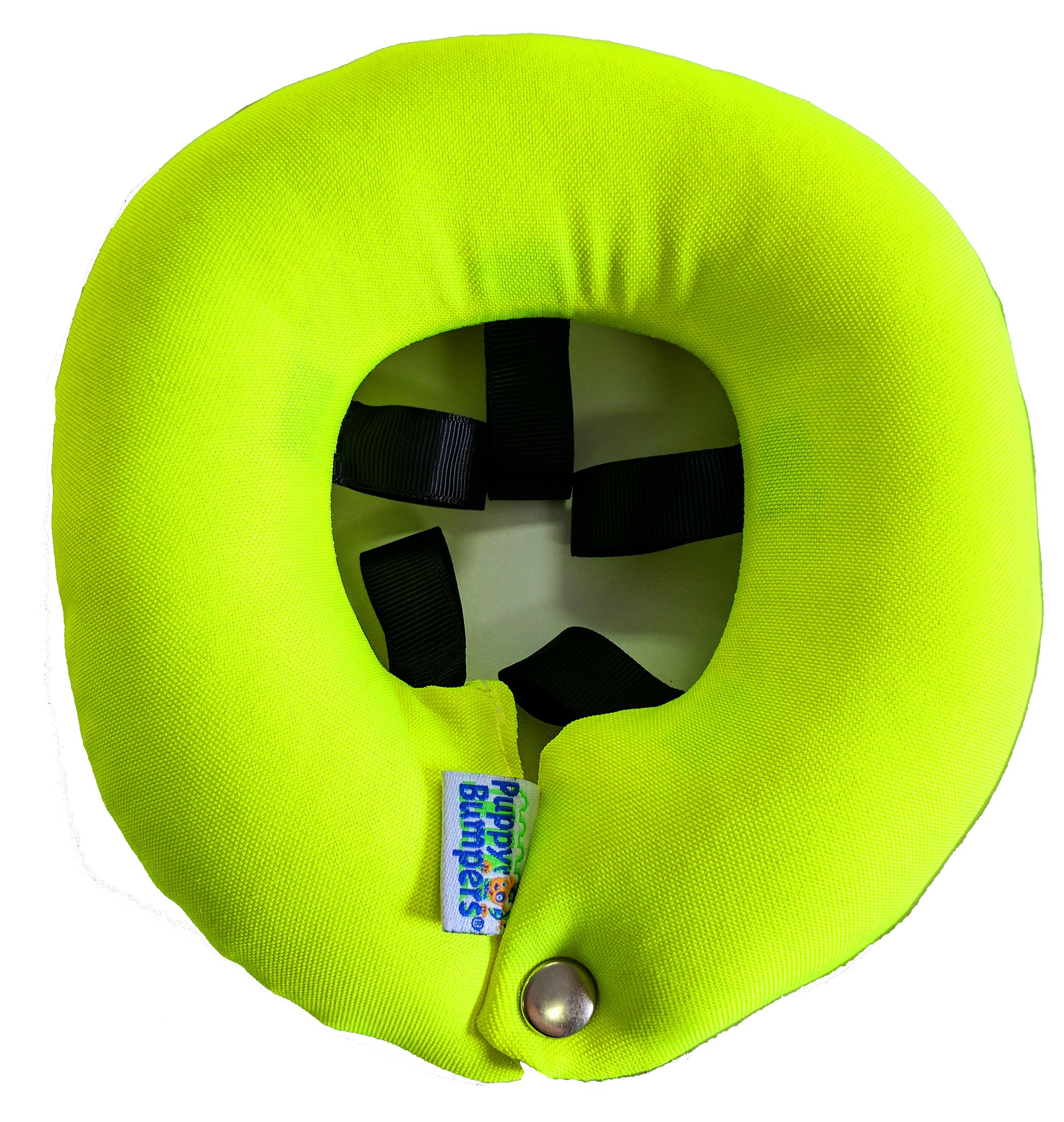 Puppy Bumper - Reflective Glow Pups Bumpers - Keep Your Pup on the Safe Side of the Fence... and FIND Him in the Dark! (10-13")