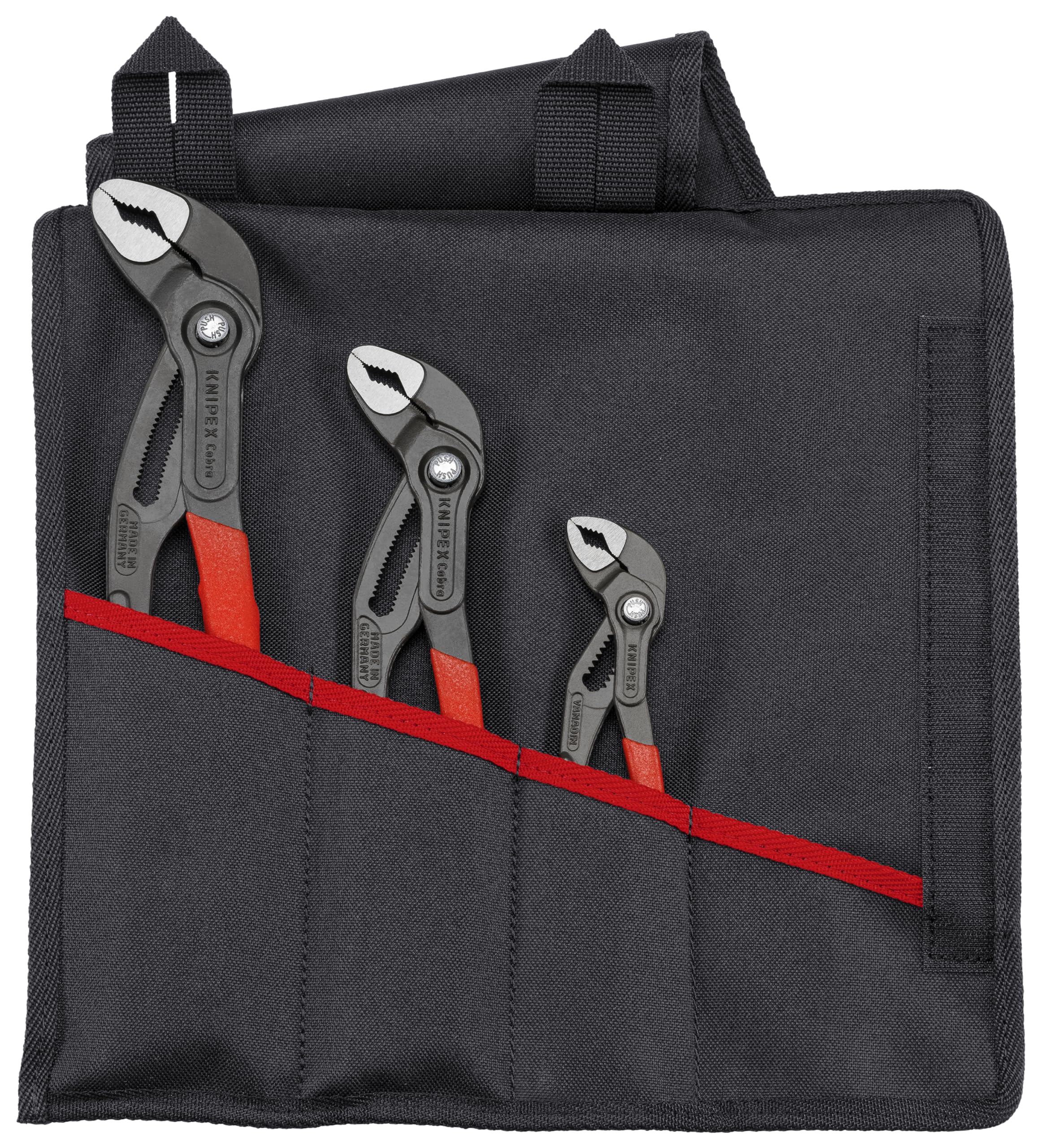 KNIPEX Set Cobra 1 x 87 01 150, 1 x 87 01 250, 1 x 87 01 300, 00 19 55 S9