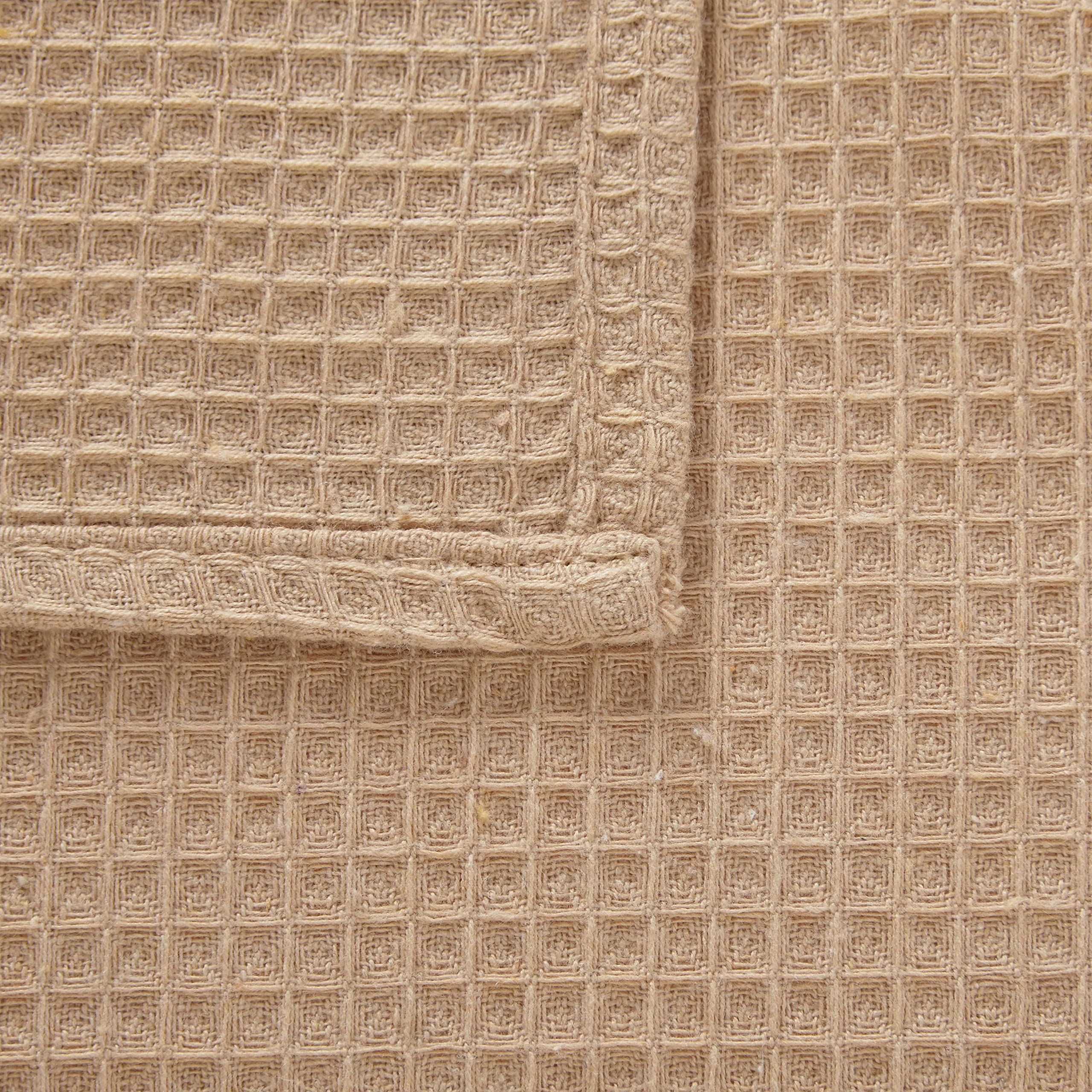 Encasa XO Kitchen Dish Towels, Waffle Hand Tea Towel Cloths Beige 3