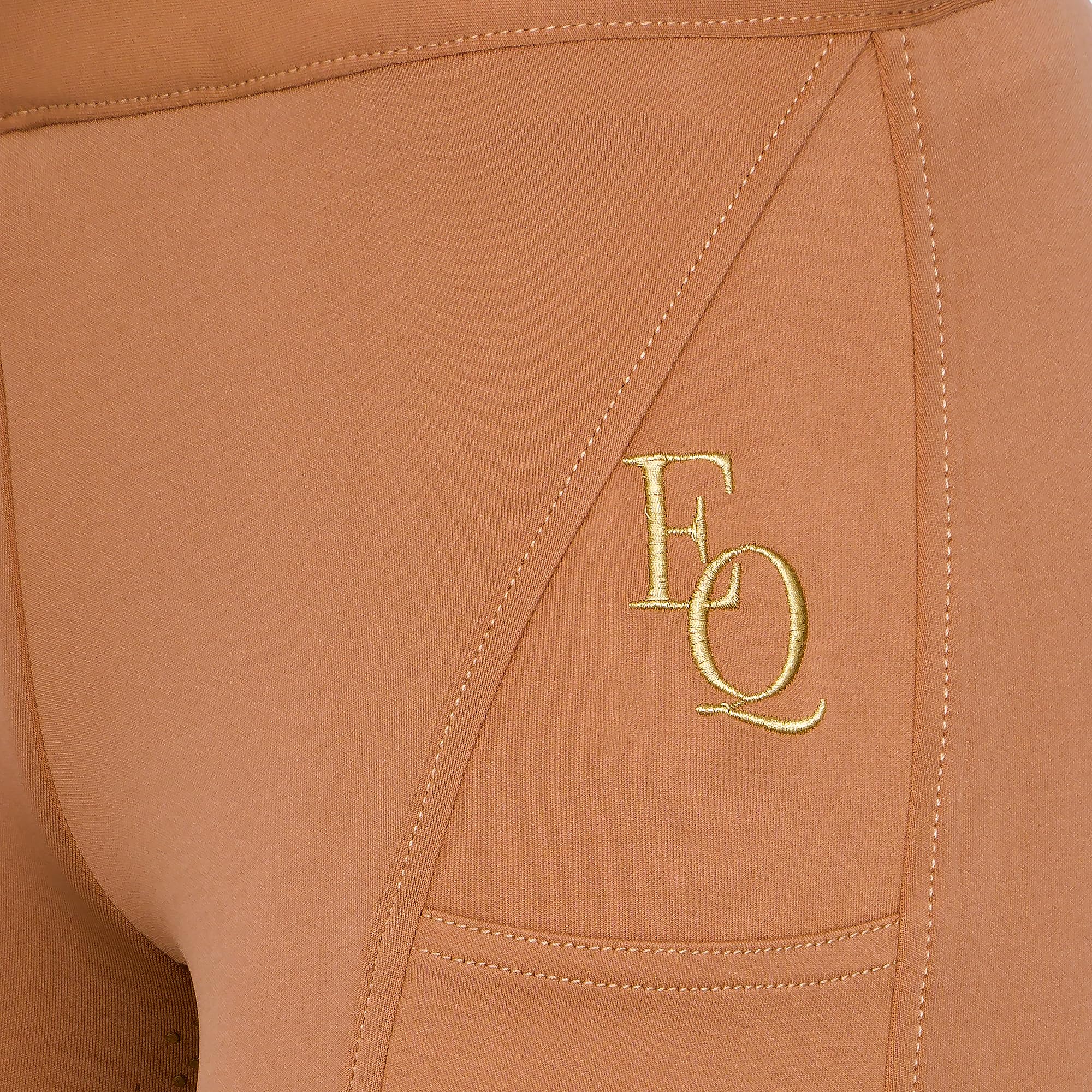 Damen Reitleggings mit Silikon Vollbesatz – High Waist Reithose mit Handytasche & Gürtelschlaufen