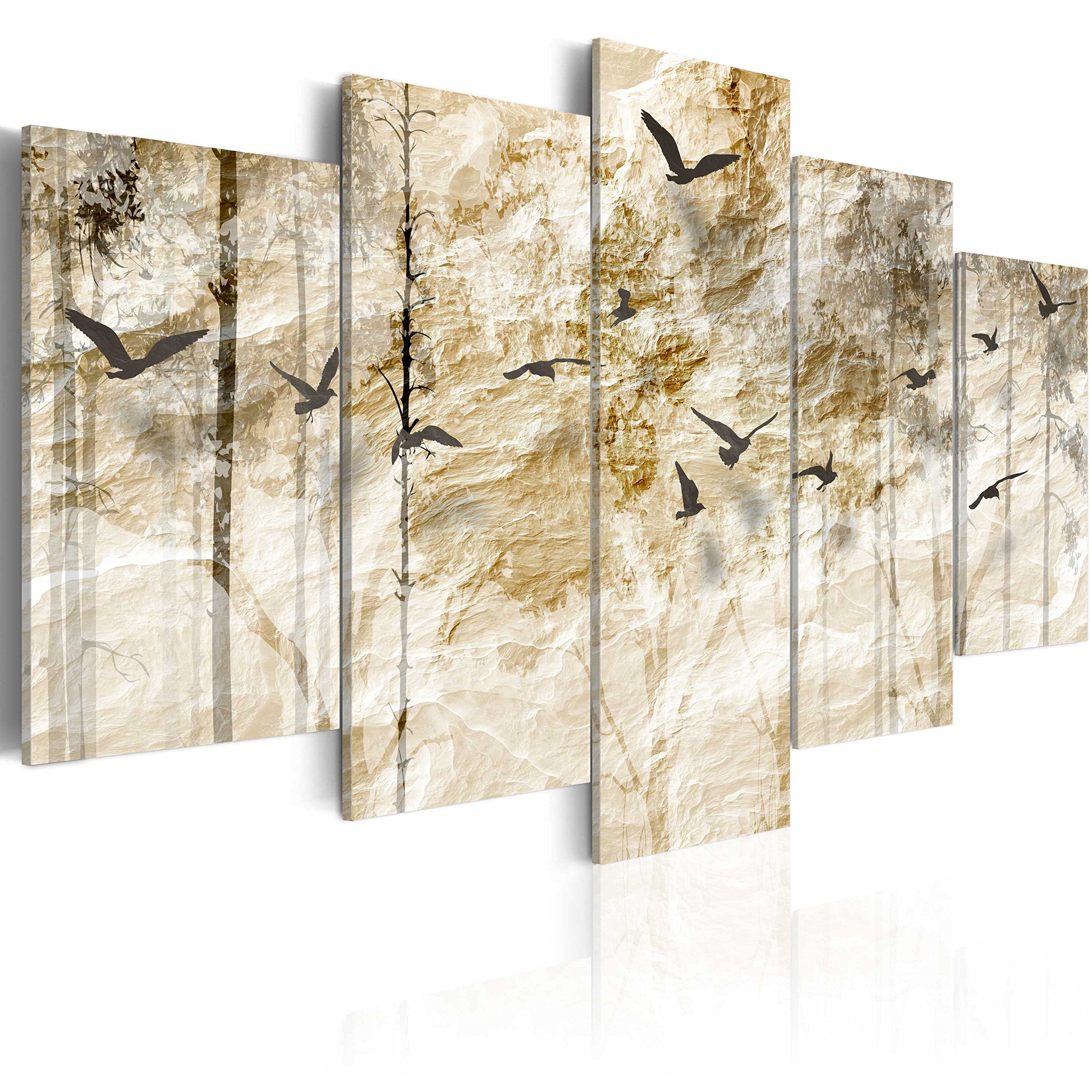 Tableau acoustique nature 100x50 cm pour isolation phonique murale - 7