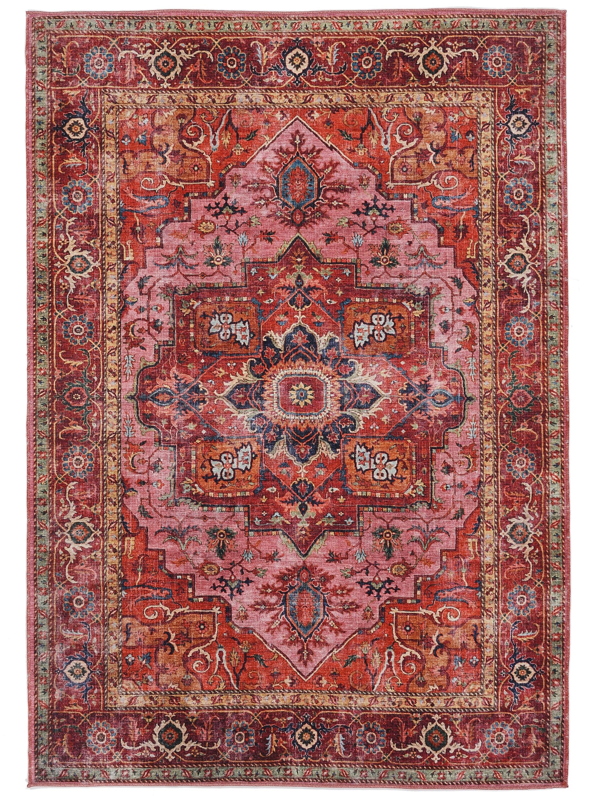RugVista Torrent, Vloerkleed, Moderne vloerkleden, 80 x 300 cm, Rechthoekig, Middelpolig, Woonkamer, Eetkamer, Slaapkamer, Keuken, Hal, Alleen chemisch reinigen, oeko_tex_100, Veelkleurig
