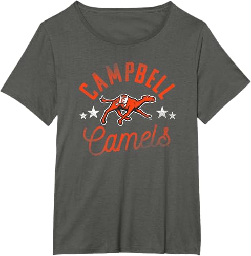 Miniatura 9 de Campbell University Camiseta con logotipo de Fighting Camels, Gris