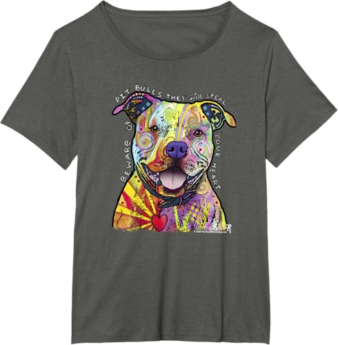 Miniatura 61 de Beware Of Pit Bulls, Dean Russo Pitbull Original - Dog Lover T-Shirt Black,Navy Blue,Asphalt Grey,Slate Grey,White,Cranberry Red,Kelly Green,Olive