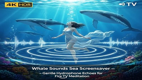 Whale Sounds Sea Screensaver – Gentle Hydrophone Echoes for Fire TV Meditation – vue 9