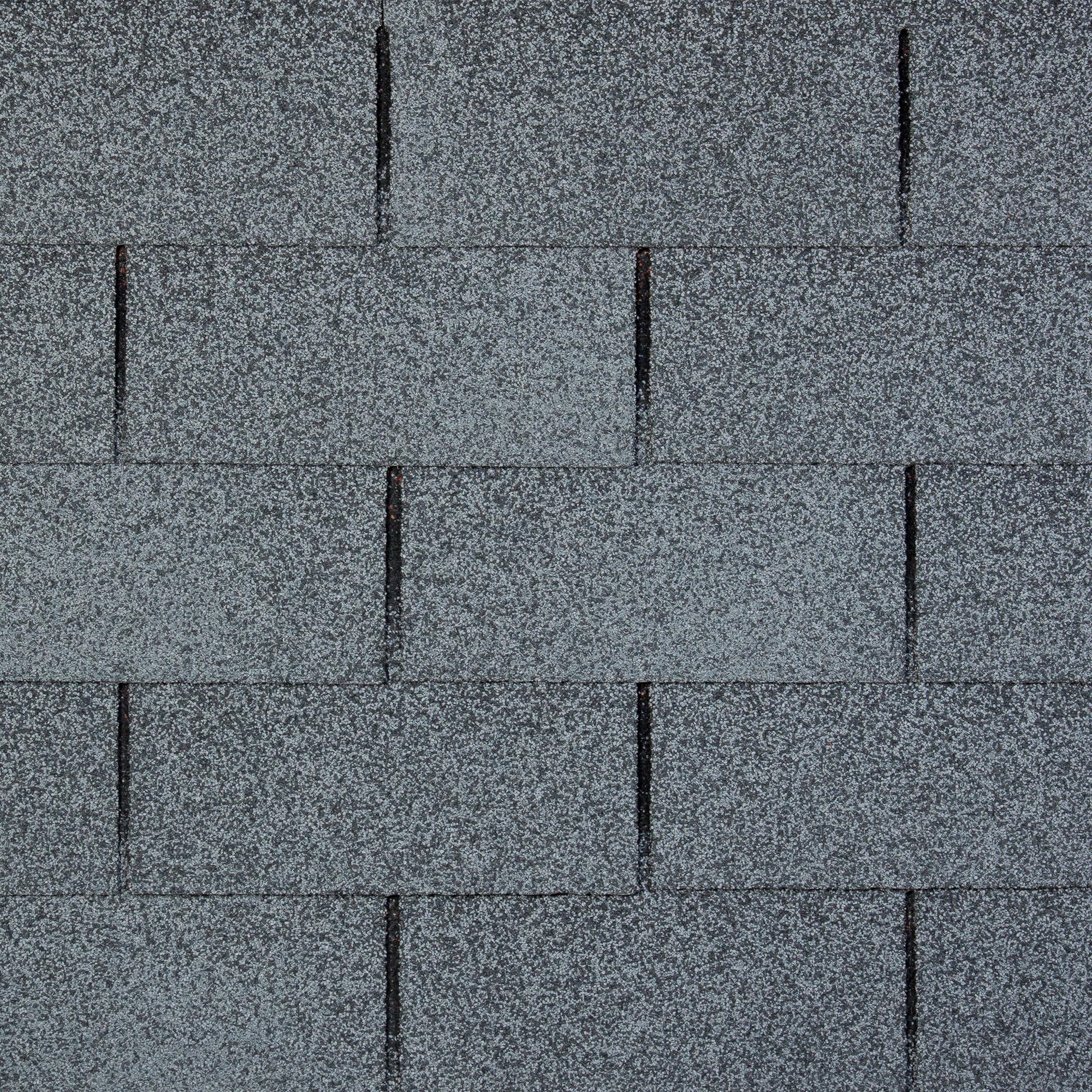 Tejas bituminosas Trio T-​Grey de Color Gris - la techumbre bituminosa