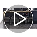 Furniliving Bar Stools Set of 2,25.7 inch Counter Height Bar Stools,Upholstered Kitchen Barstools with Solid Wooden Legs, Saddle Stools for Kitchen Island, Bar, Cafe, Beige