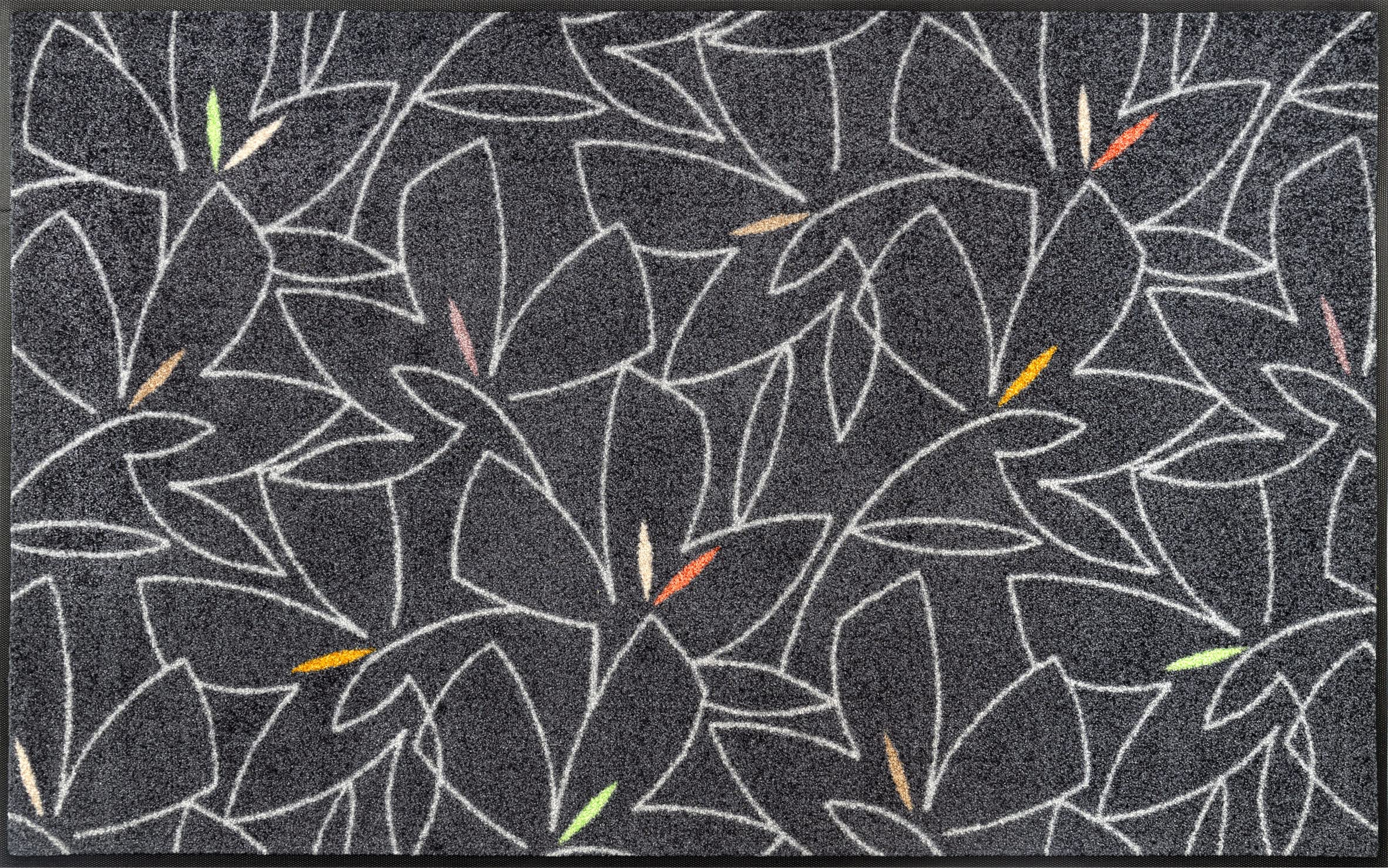 Wash+Dry Tapis de Sol, Linestreet 35x75cm, intérieur et extérieur, Lavable