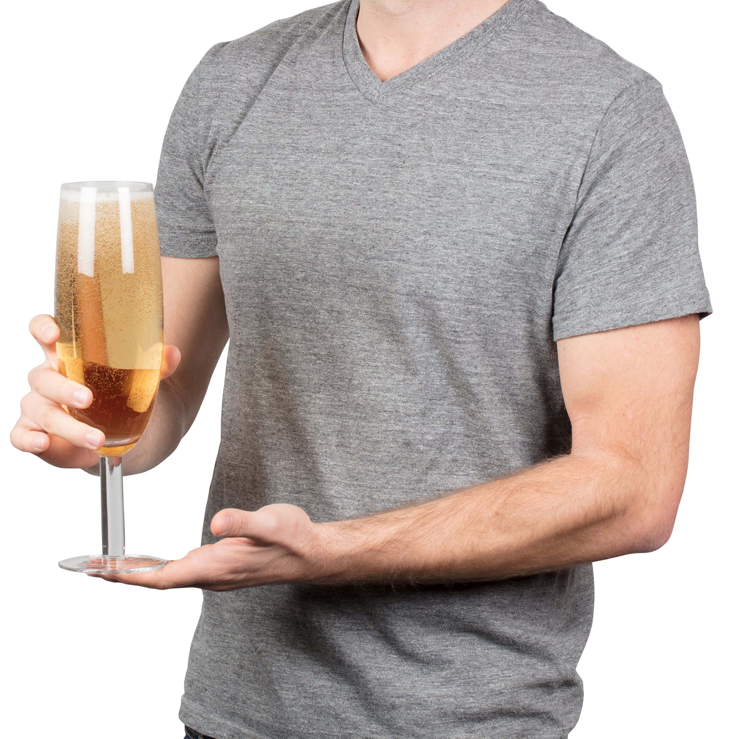 Giant Champagne Flute - Holds a Full Bottle! -8