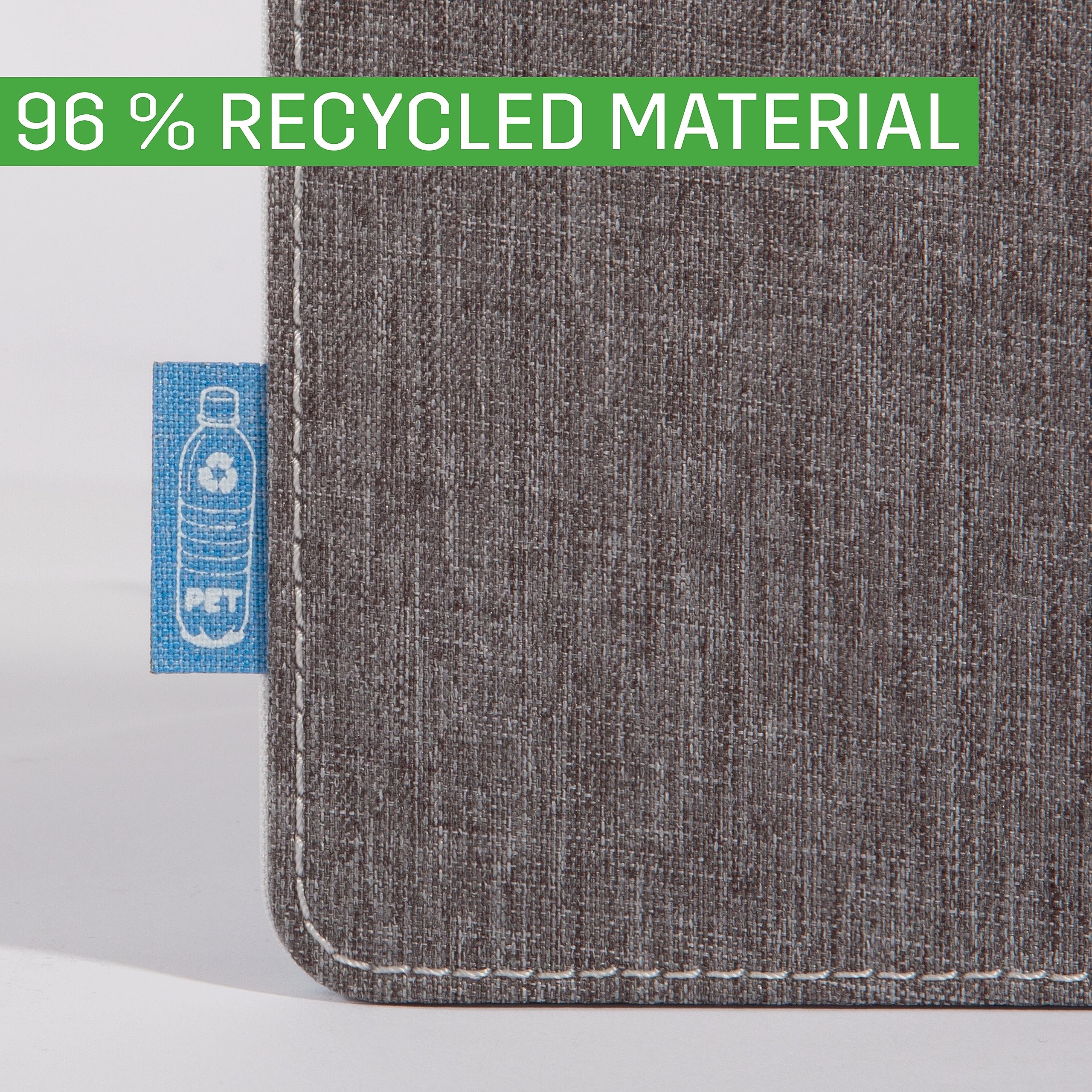 SIGEL Schreibtischunterlage aus recyceltem PET, beidseitig 60 x 45 cm