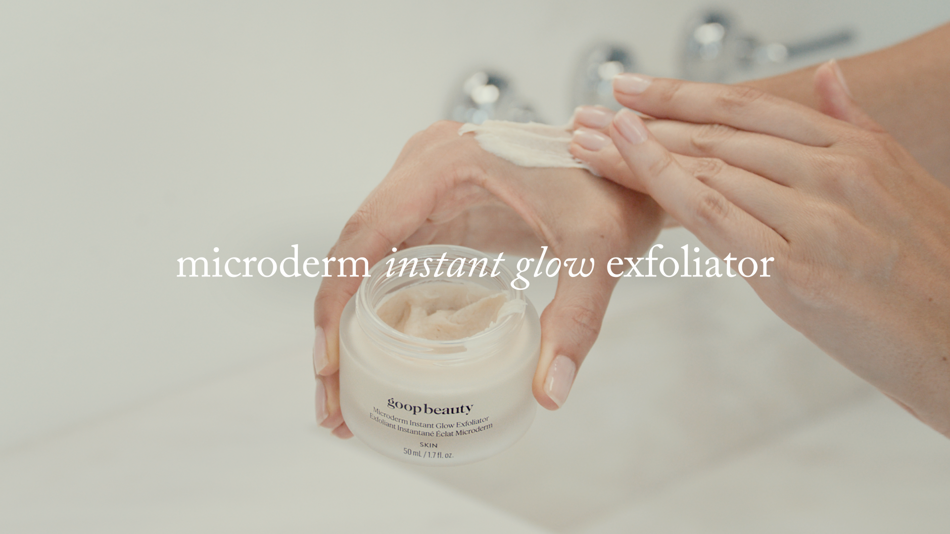 goop Beauty Microderm Exfoliator | Microdermabrasion Scrub to Smooth Textured Skin | Physical & Chemical Exfoliant | Micro-Exfoliating Minerals & Glycolic Acid | 0.5 fl oz