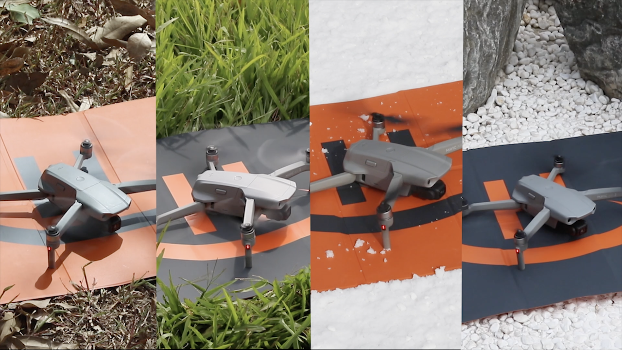 2021 VCUTECH Drohnen-Landeplatz Pro schnell faltbar, doppelseitig, wasserdicht, 65 cm, kompatibel mit DJI Mavic Air 2… – Bild 8