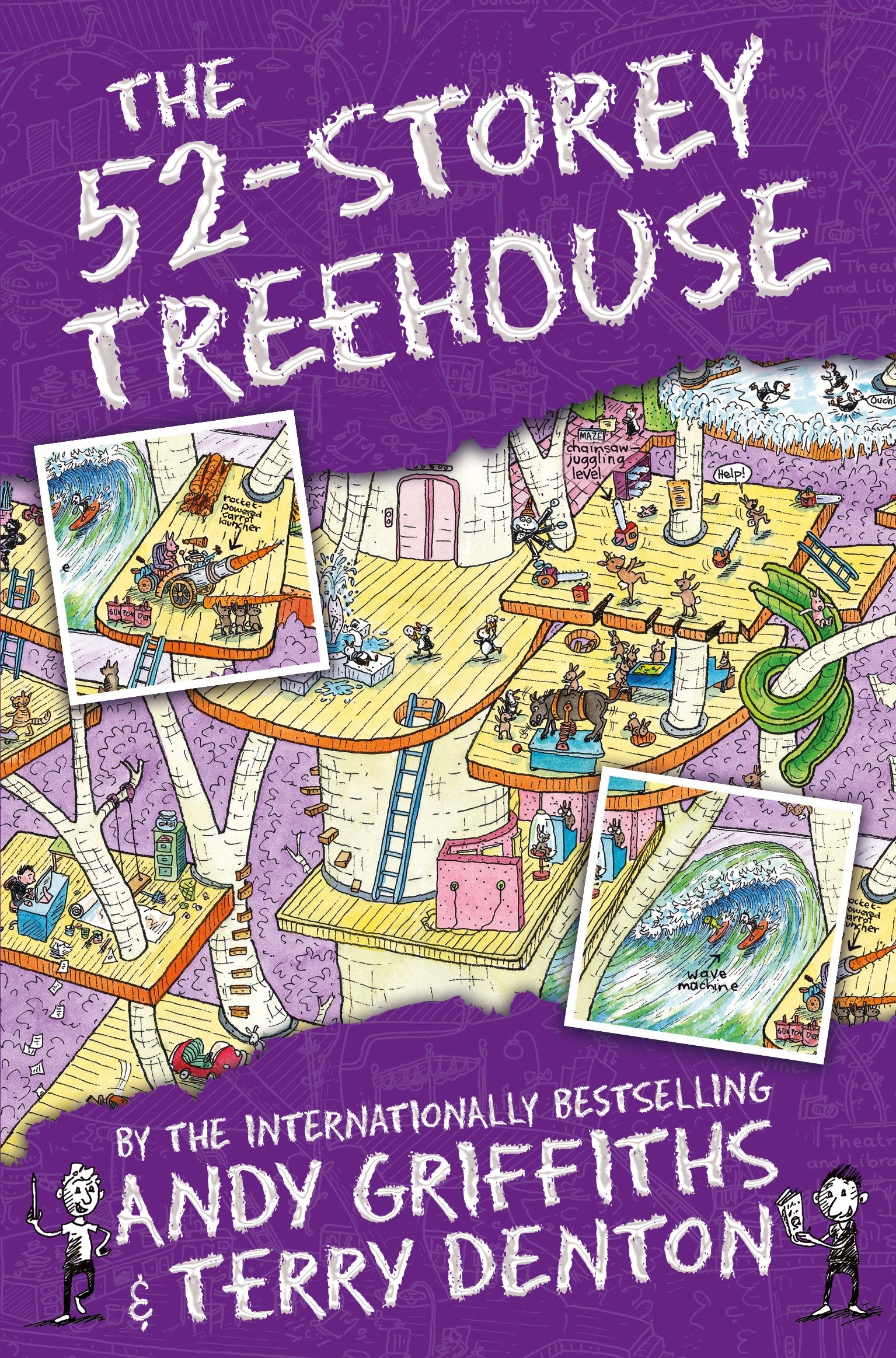 The 52-Storey Treehouse by Andy Griffiths - Paperback